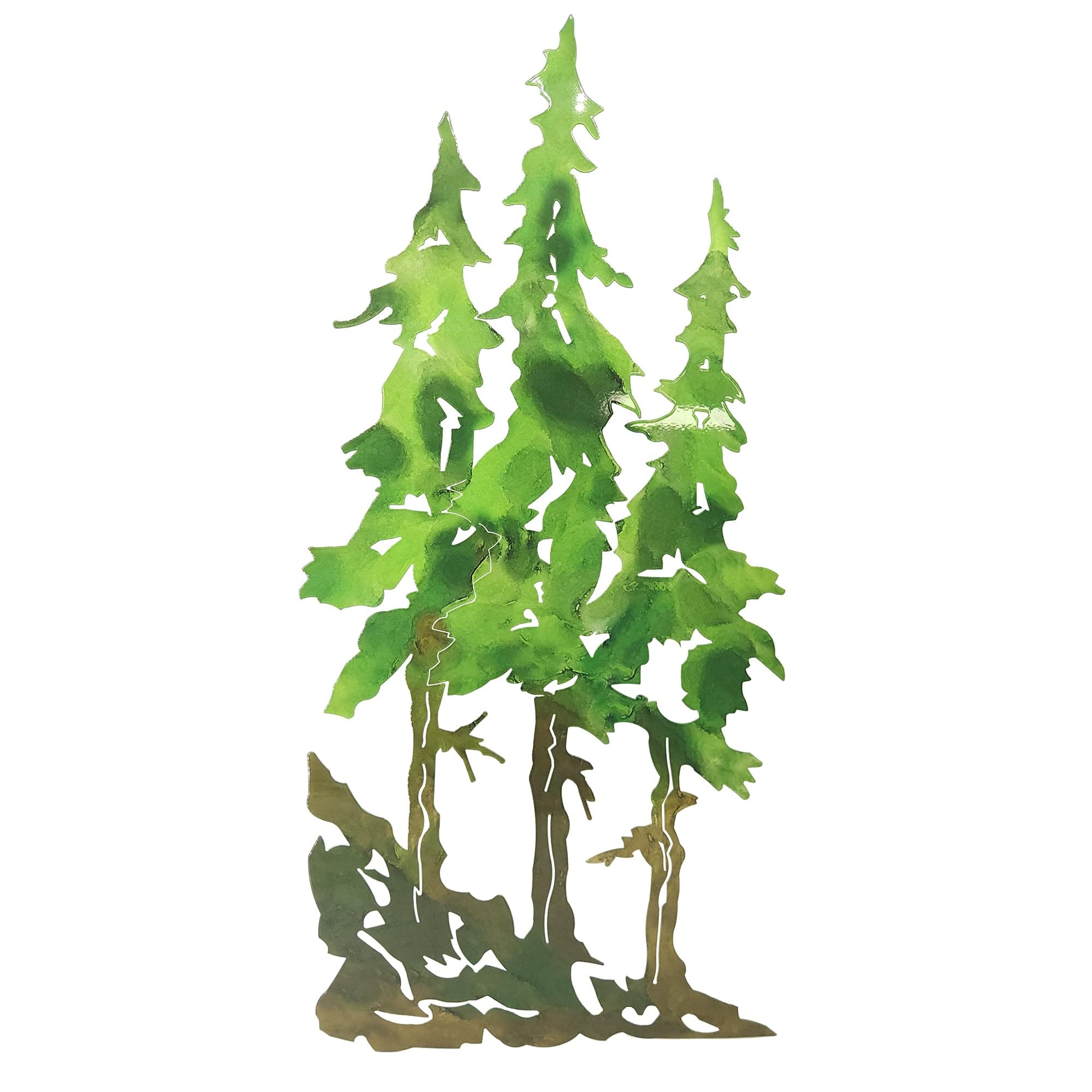 Next Innovations3D Metal Wall Art - Pine Tree Nature Wall Art - Botanical Art Handmade in The USA for Use Indoors or Outdoors