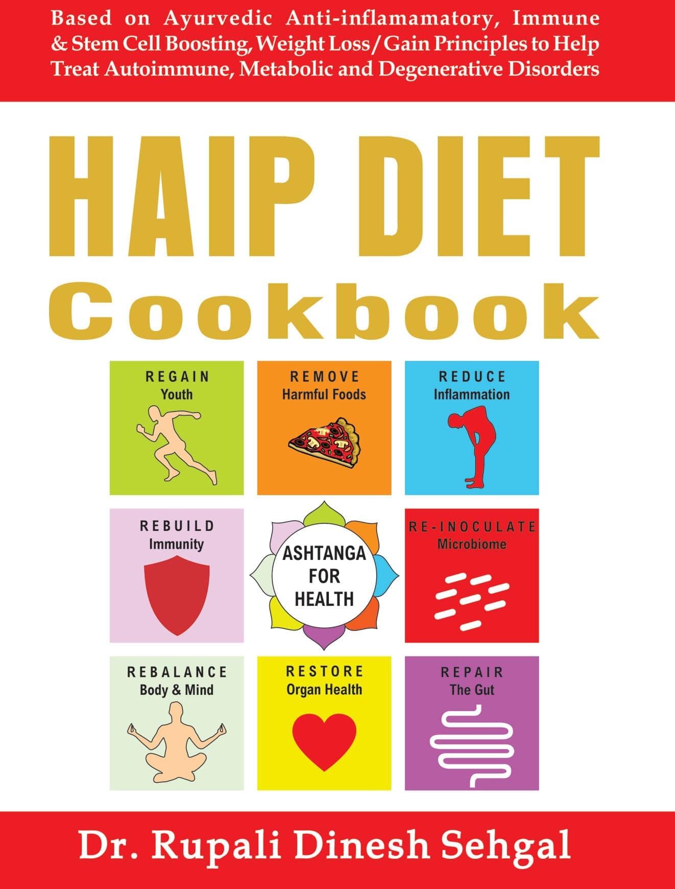 HAIP Diet Cookbook: Ayurvedic Anti-Inflammatory Principles To Treat All Chronic Autoimmune, Degenerative & Metabolic Disorders Paperback – 1 January 2023