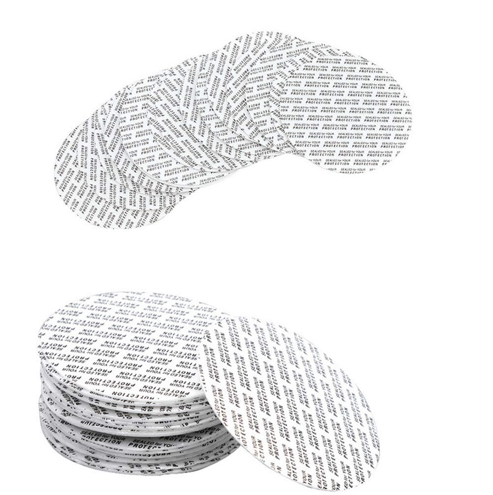 100PCS Pressure Sensitive Lines Foam Safety Tamper Resistant Seals for Cosmetic Bottle/Jar Cap Liners Tamper Seal Cap Liner Sealed (Diameter 3.5cm)