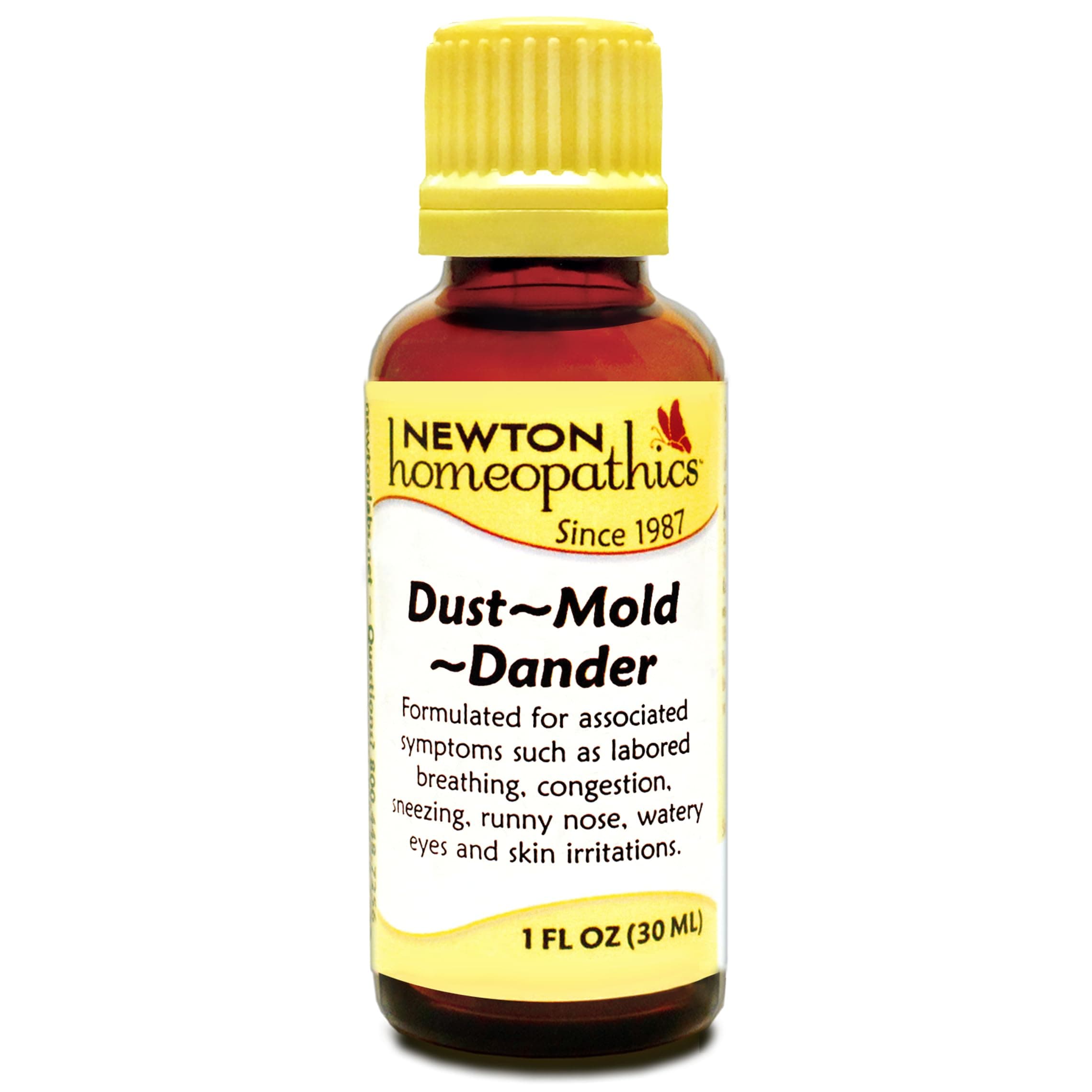 Newton Labs Dust Mold & Dander, 1 fl. oz. by Newton Homeopathics