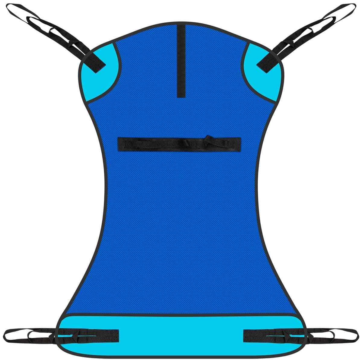 Vive Patient Lift Sling - Transfer Blanket for Bed Positioning and Lifting - Large Medical Device for Bariatric, Nursing, Caregiver, Elderly, Disabled, Full Body and Bedridden - Mesh with Handles