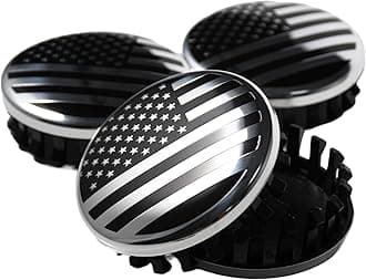 (Set of 4) for Chevrolet 3 1/4 inches=83mm Black Wheel Center Caps Covers HubCap fit Most 18"&20"&22" Rims for Suburban Silverado Tahoe & GMC Sierra Yukon Denali 22837060 9596403 88963143