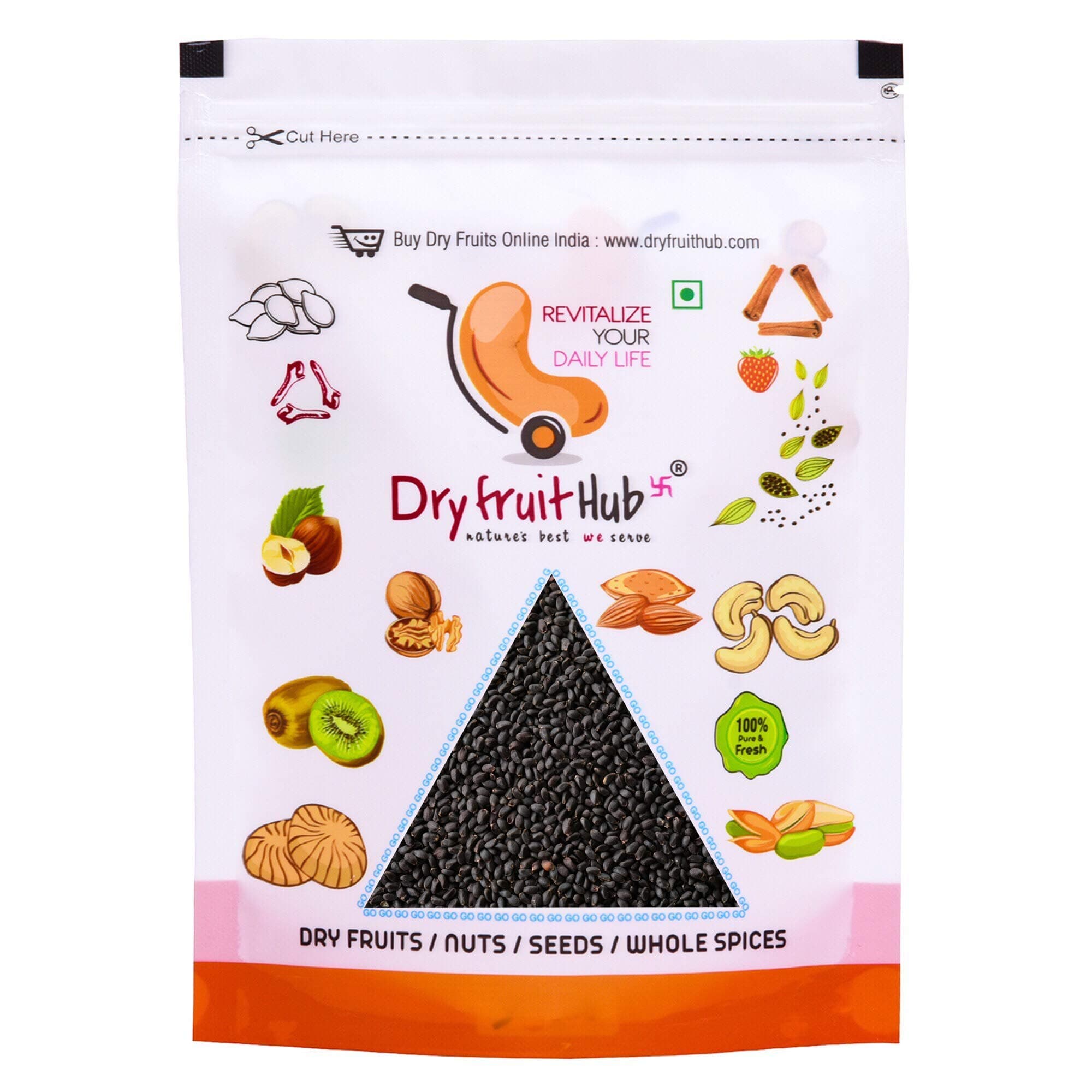 Dry Fruit Hub Basil Seeds 800gms Tukmariya Sabja Seeds Organic for