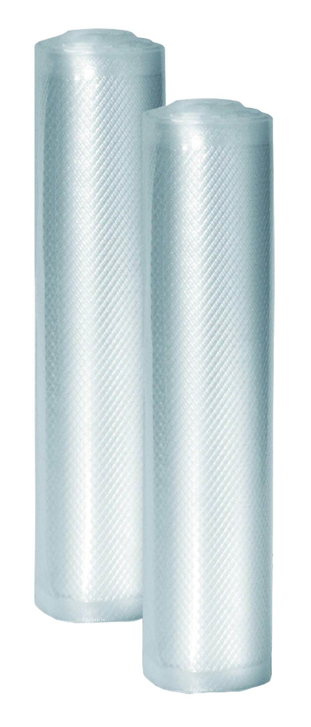 Caso Design Professional 11-in. x 20-Ft. Food Vacuum Rolls, Set of 2, 11x20, Plastic