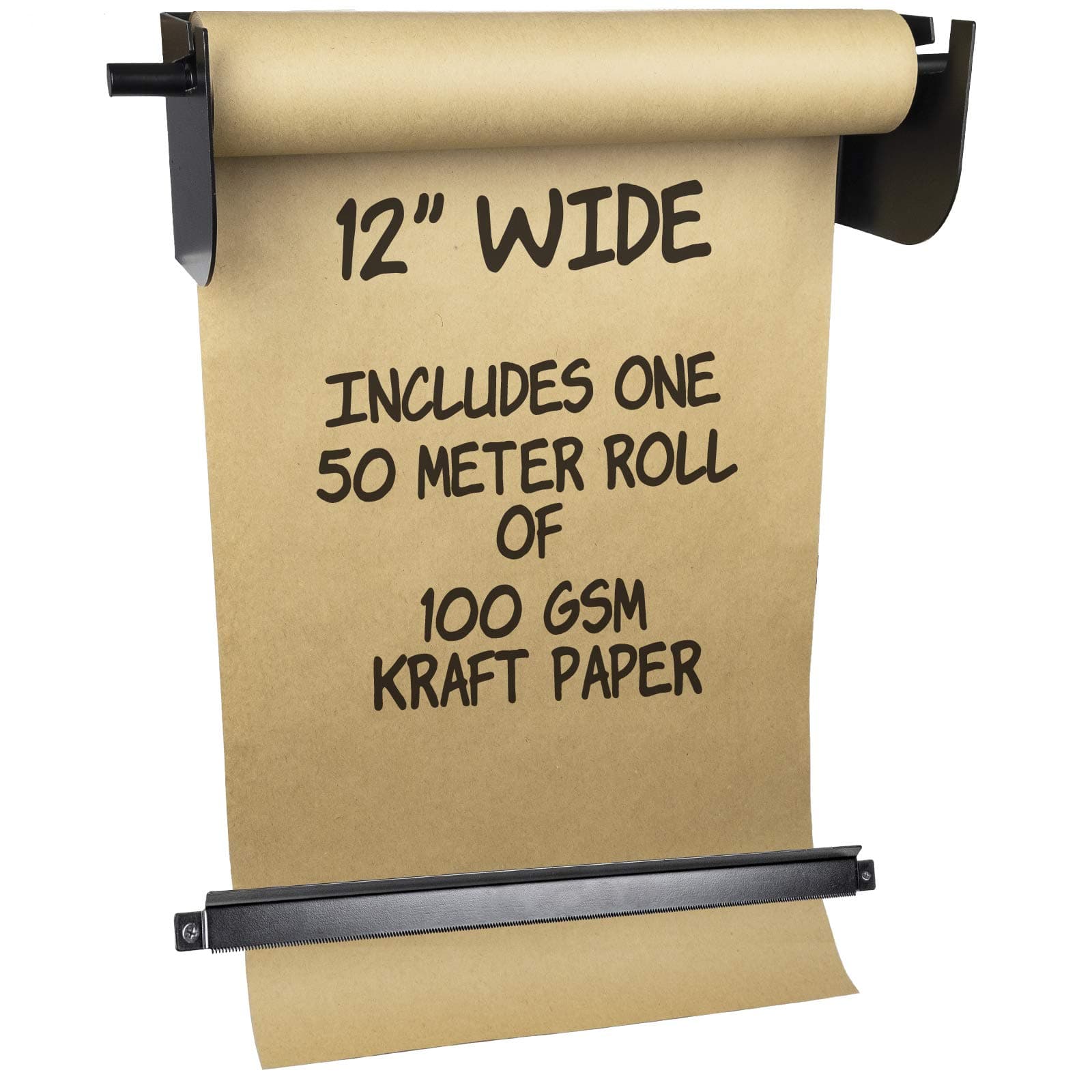 Wall Mounted Kraft Paper Dispenser & Cutter