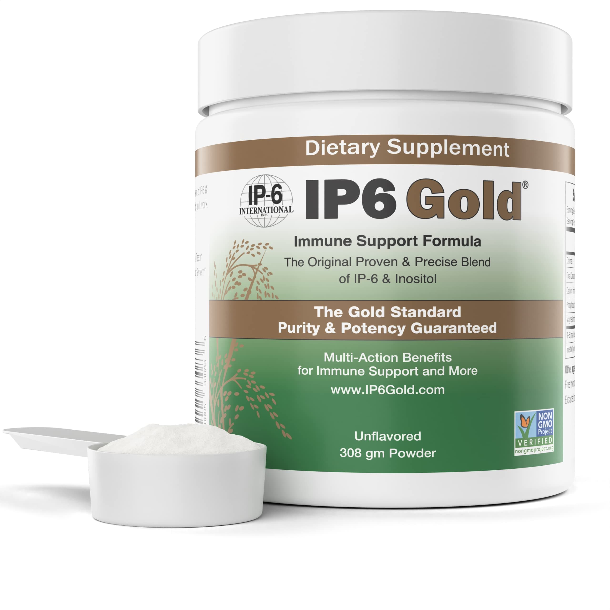IP6 with inositol (IP6 Gold Powder) 308g unflavoured Powder