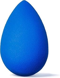 Beautyblender® | Sapphire Beauty Blender Makeup Sponge, Super-Soft Foam Easily Blends Foundations, Powders & Creams, Made in USA, Reusable, Washable, Streak Free Application, Vegan, Cruelty Free