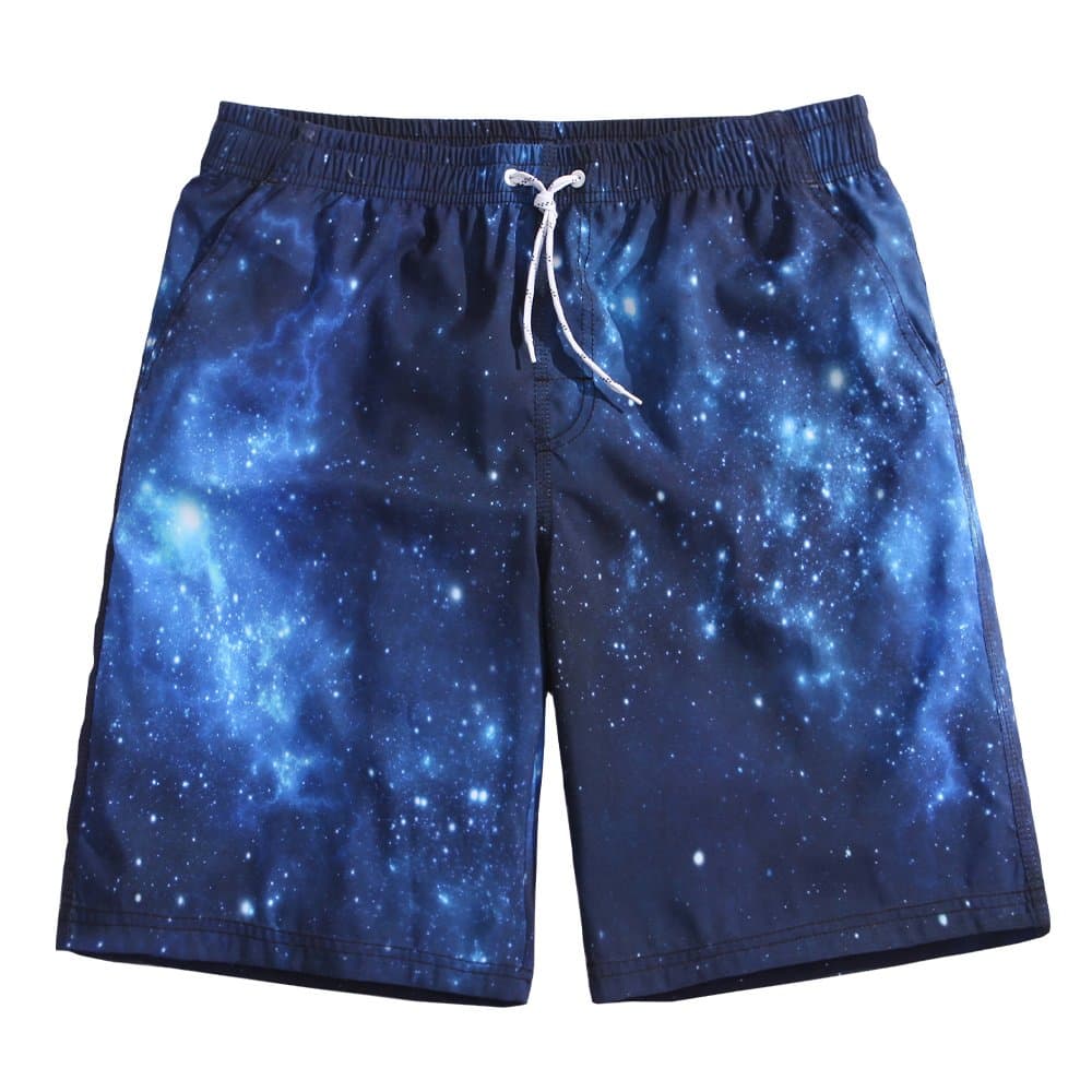 SULANG Men's Board Shorts Slim Fit Ultra Quick Dry No Mesh Lining