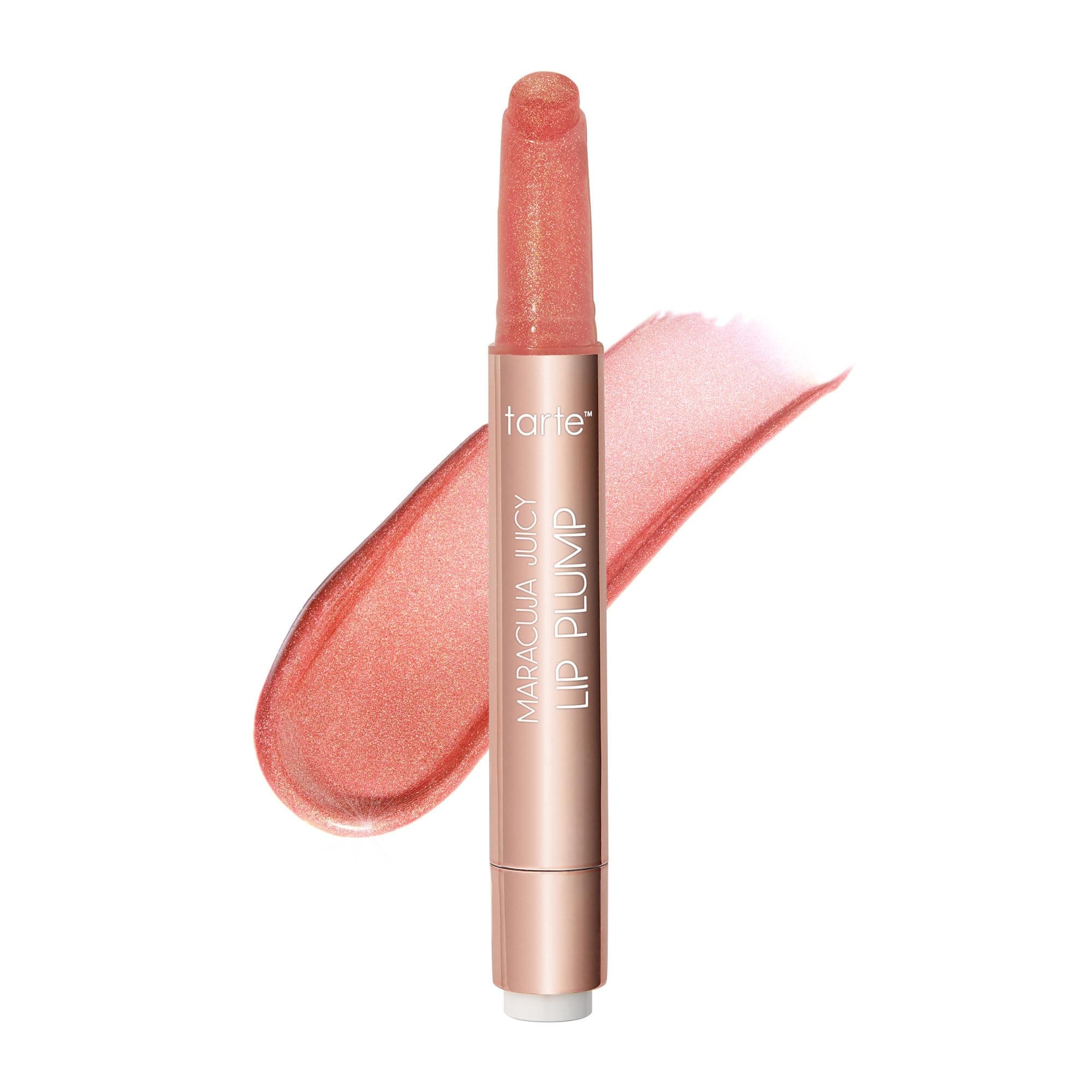 maracuja juicy shimmer glass lip plump - rose shimmer glass - full size