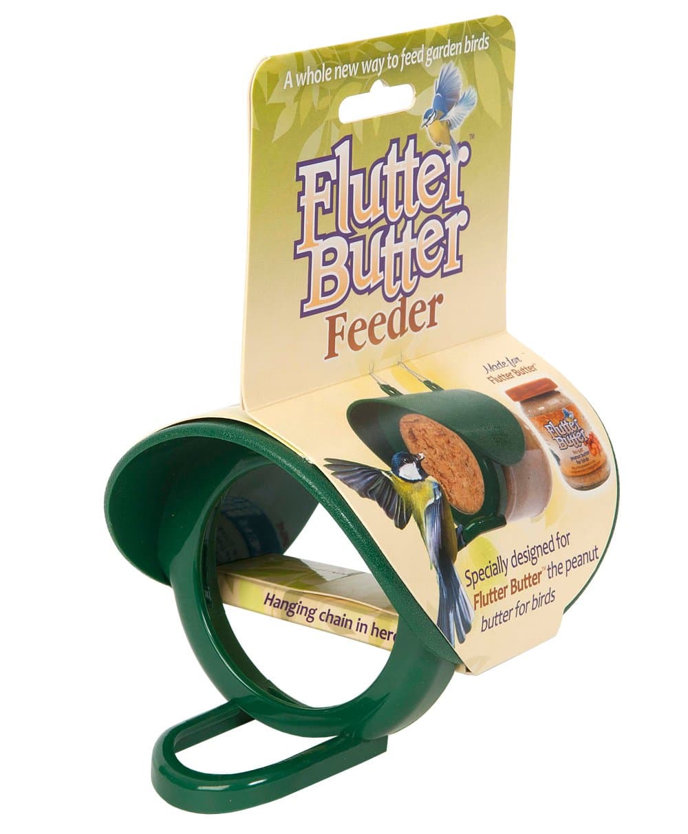 Jacobi JayneFlutter Butter Hanging Feeder, Green