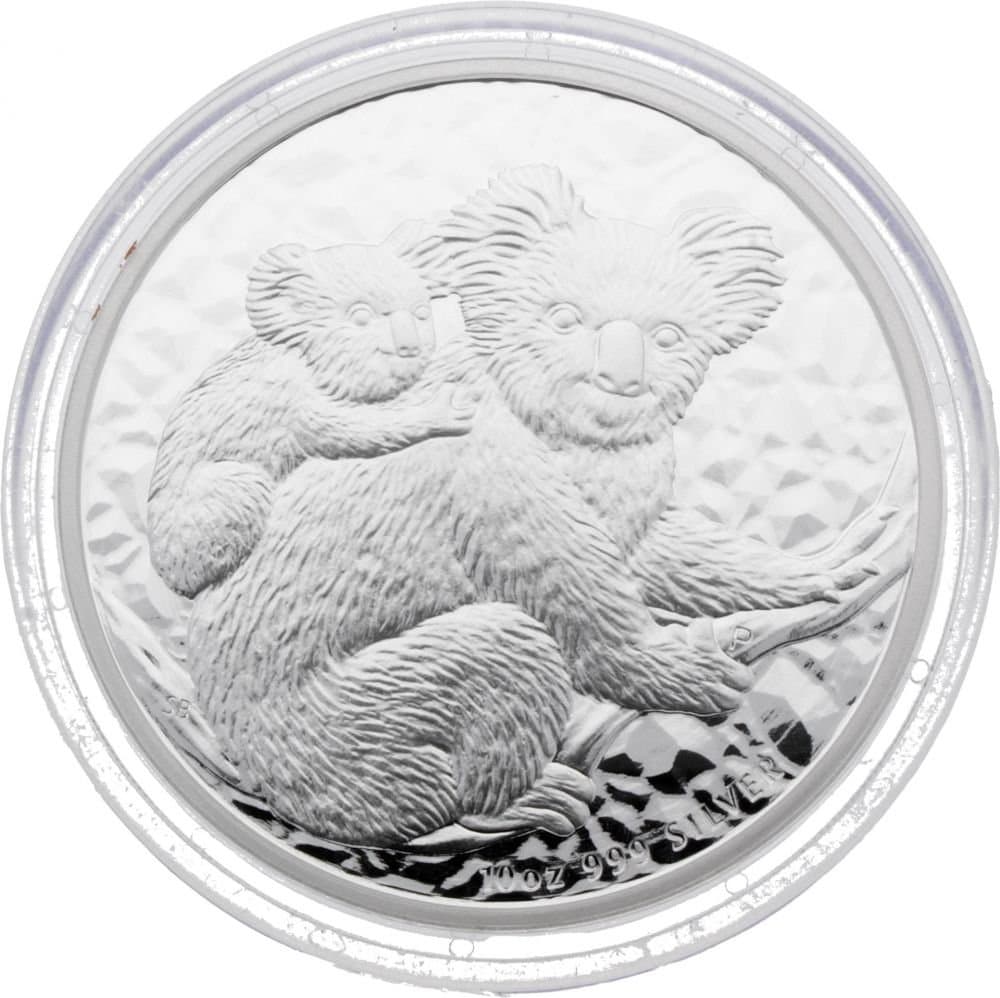 '10 oz Australia AUD 10 "Koala 2008 – 999/1000 Silver – Cased