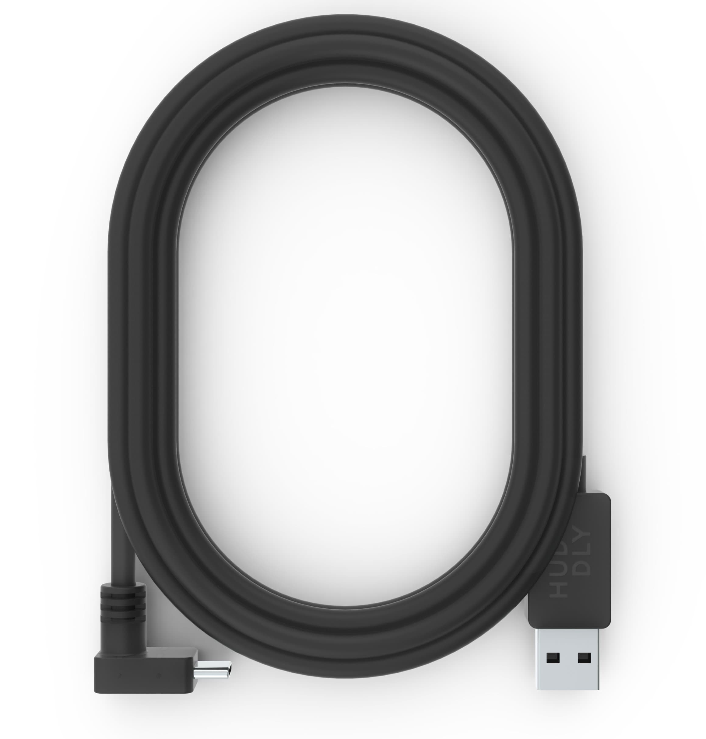 HuddlyUSB 3 Type Angled C to A Cable 2.0m