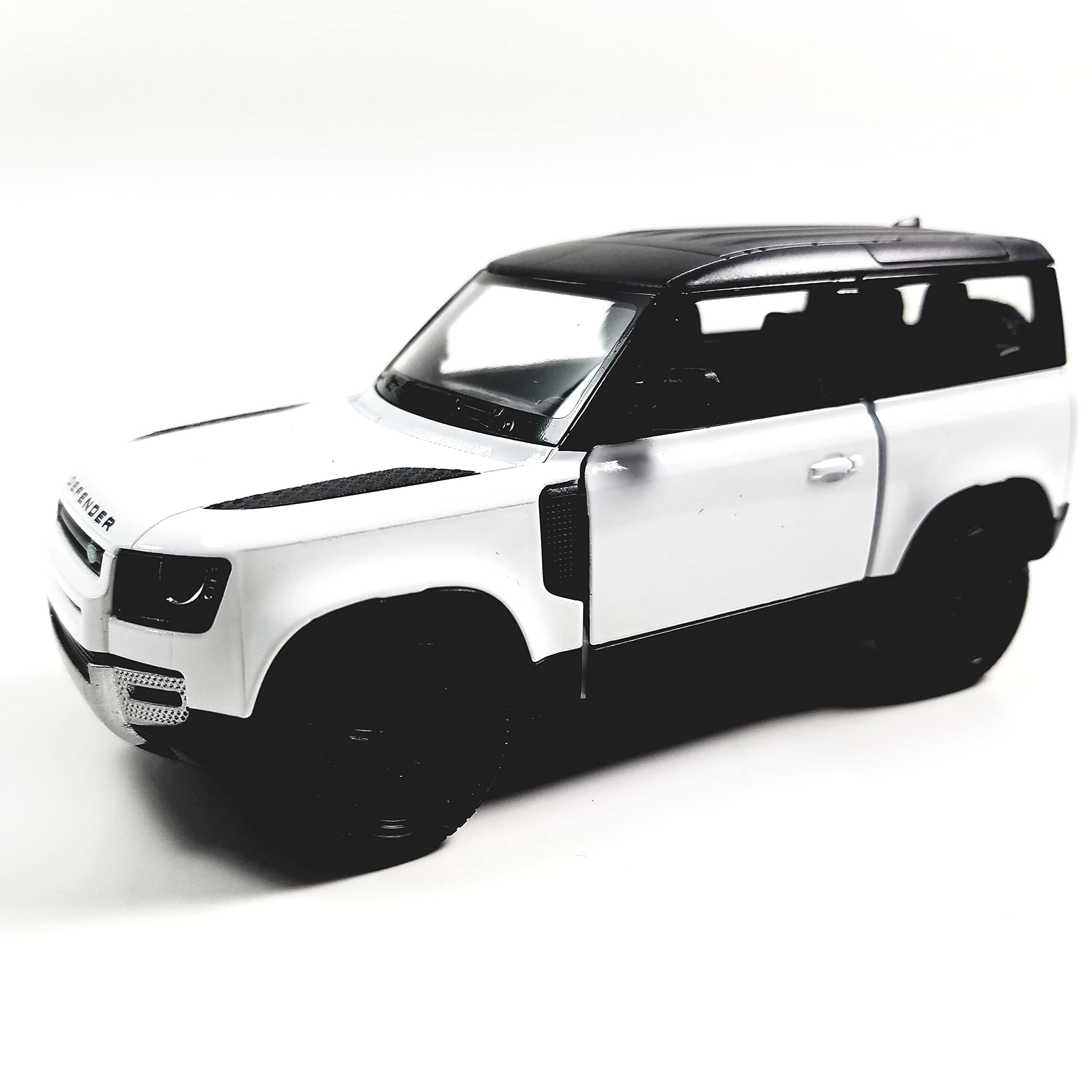 KiNSMART - Land Rover Defender 90 1:36 Scale 5" Die Cast Metal Model Toy SUV
