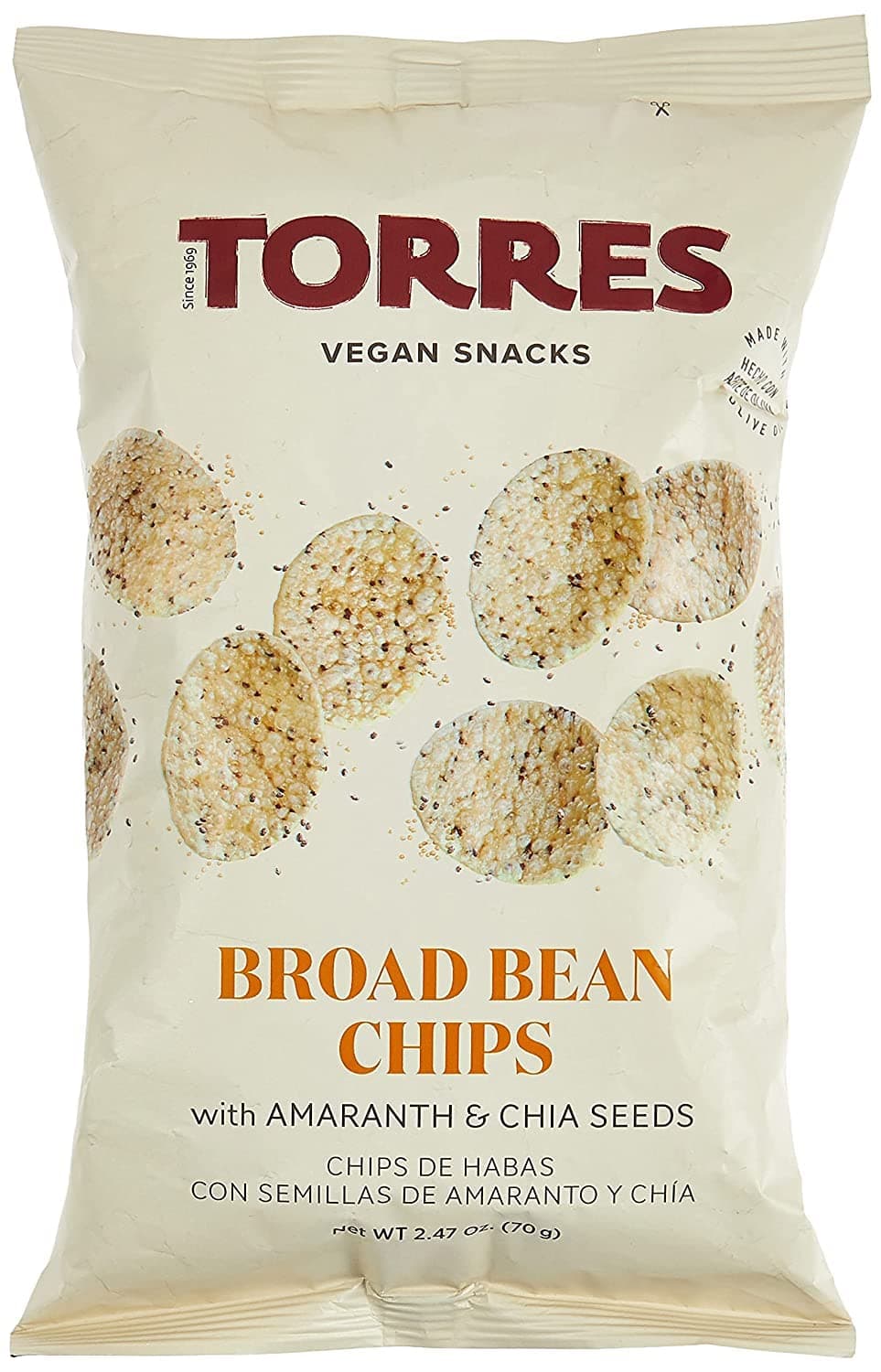 Patatas TorresBroad Beans Chips 70 g