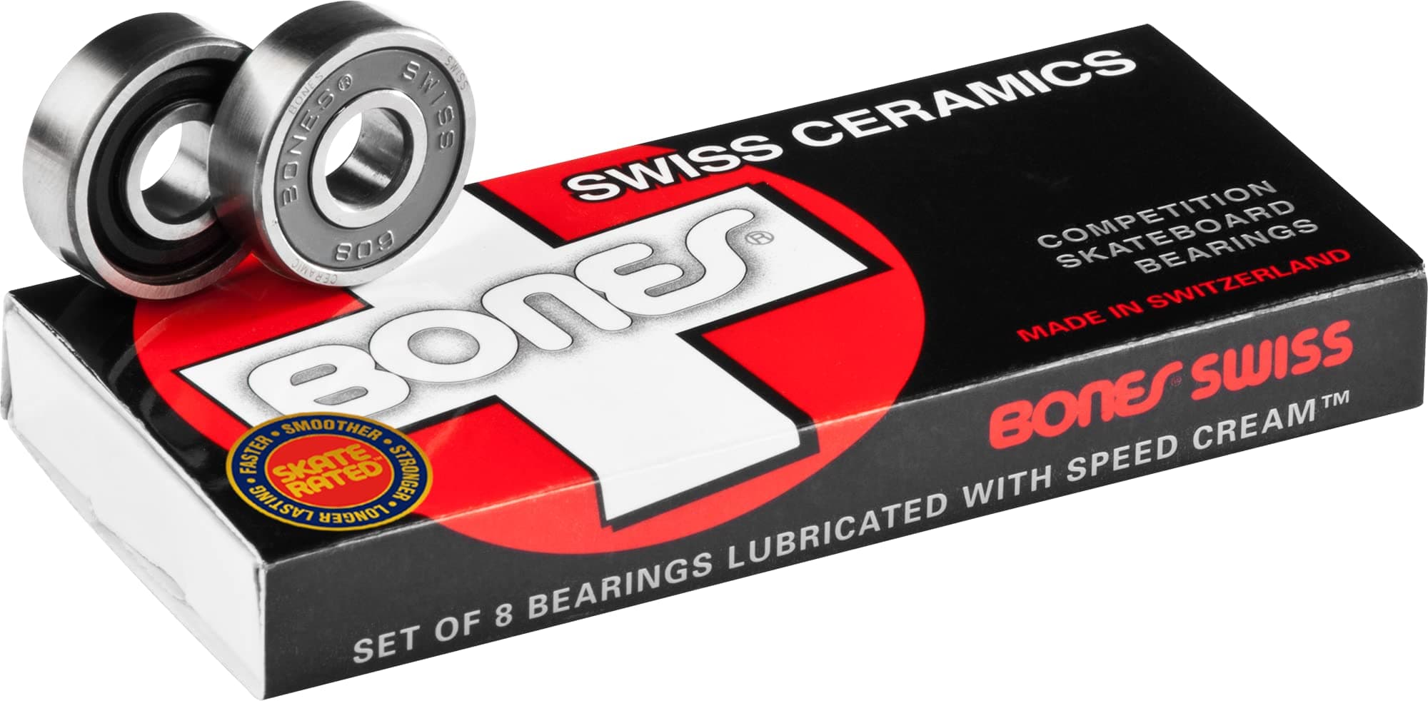 Bones Swiss Ceramics Bearings (Box of 8)