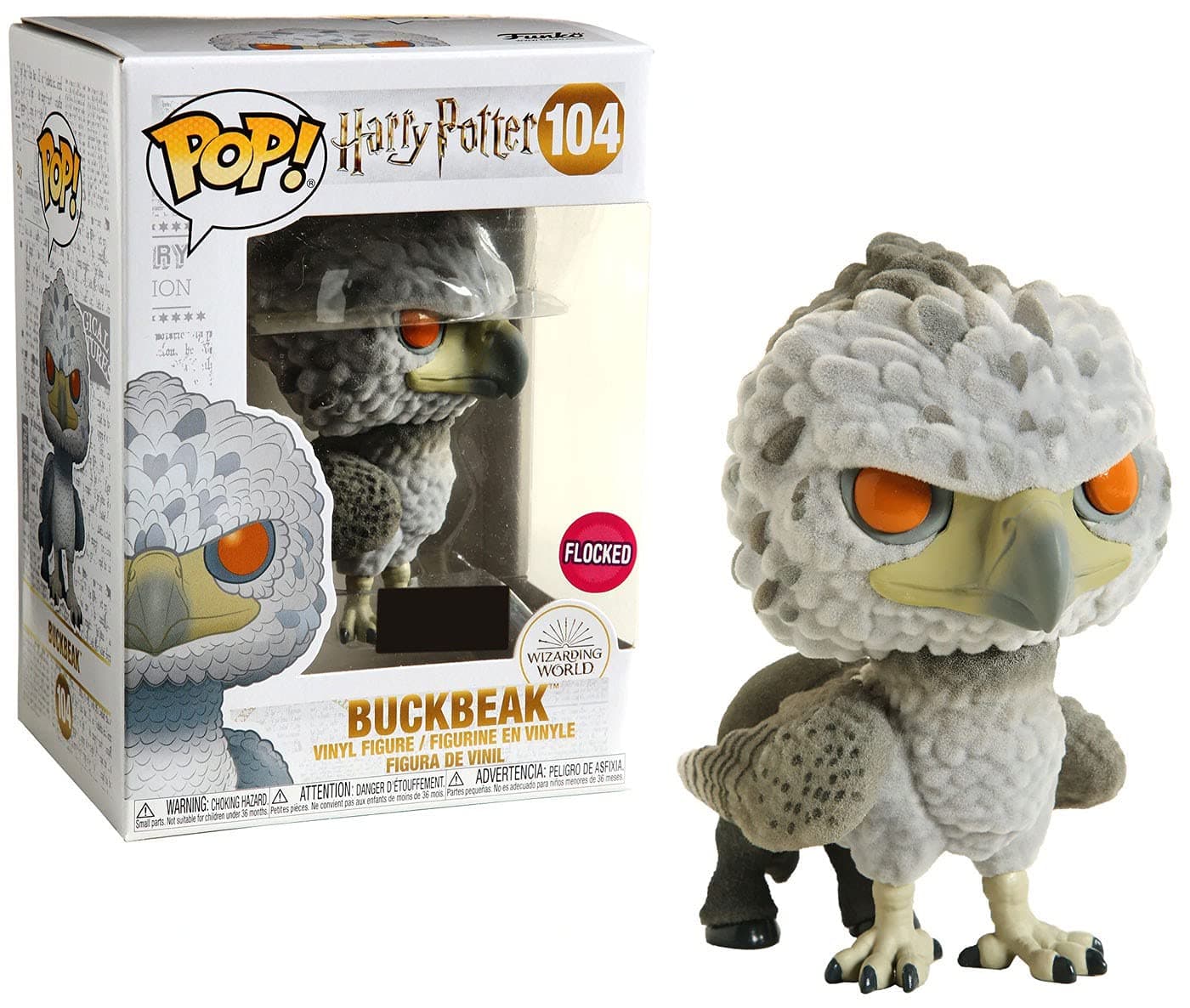 Funko Harry Potter Pop! Buckbeak (Flocked) Vinyl Figure Hot Topic Exclusive Multi None