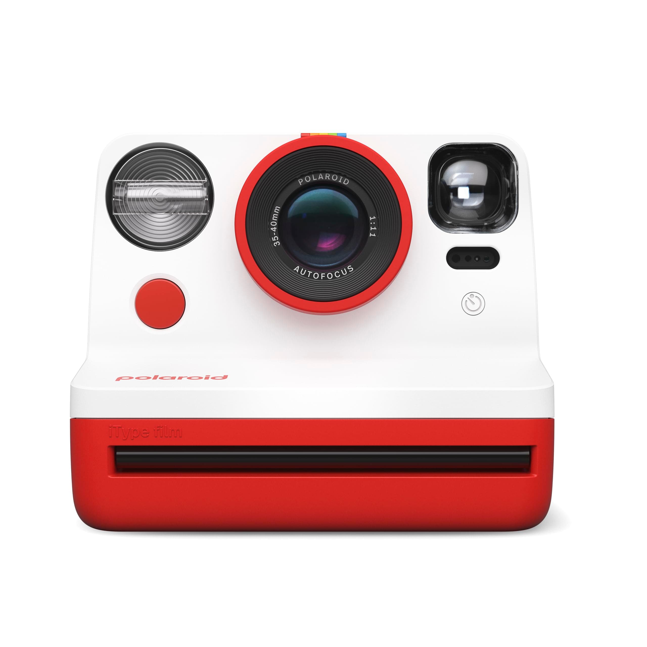 Now 2nd Generation I-Type Instant Film Camera - Red (9074)