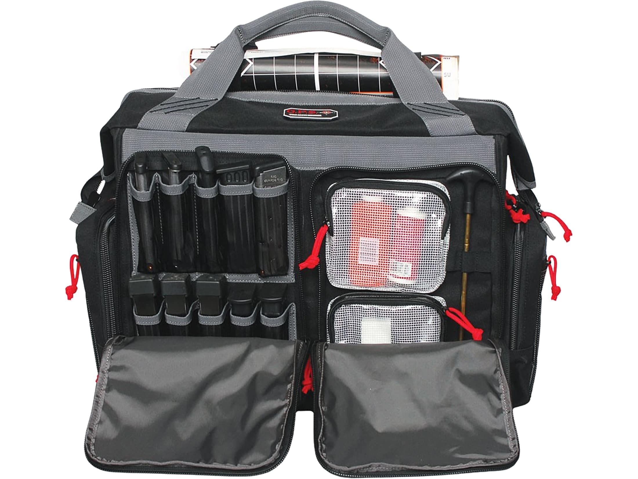 Large Rolling Range Bag with Telescoping Handle