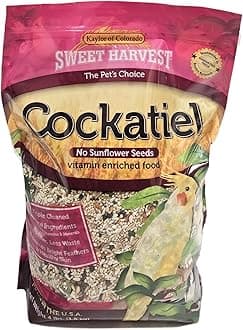Cockatiel Bird Food (No Sunflower Seeds)