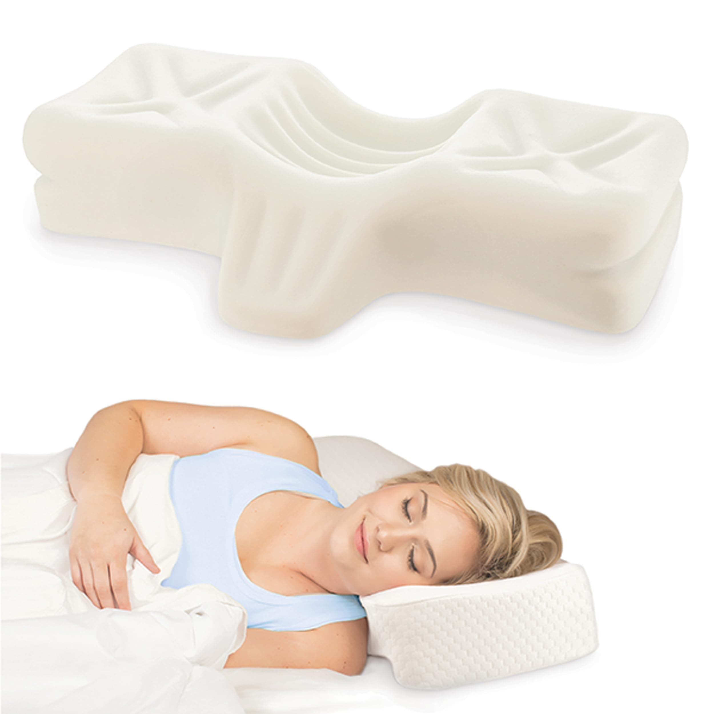Therapeutica Orthopedic Sleeping Pillow - Foam, Large