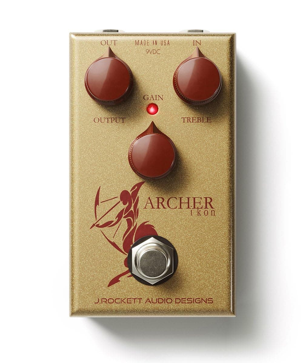 J. Rockett Audio Designs Tour Series Archer IKON Overdrive and Boost Guitar Effects Pedal