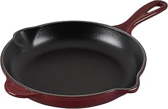 LE CREUSETEnameled Cast Iron Classic Iron Handle Skillet, 9", Rhone'