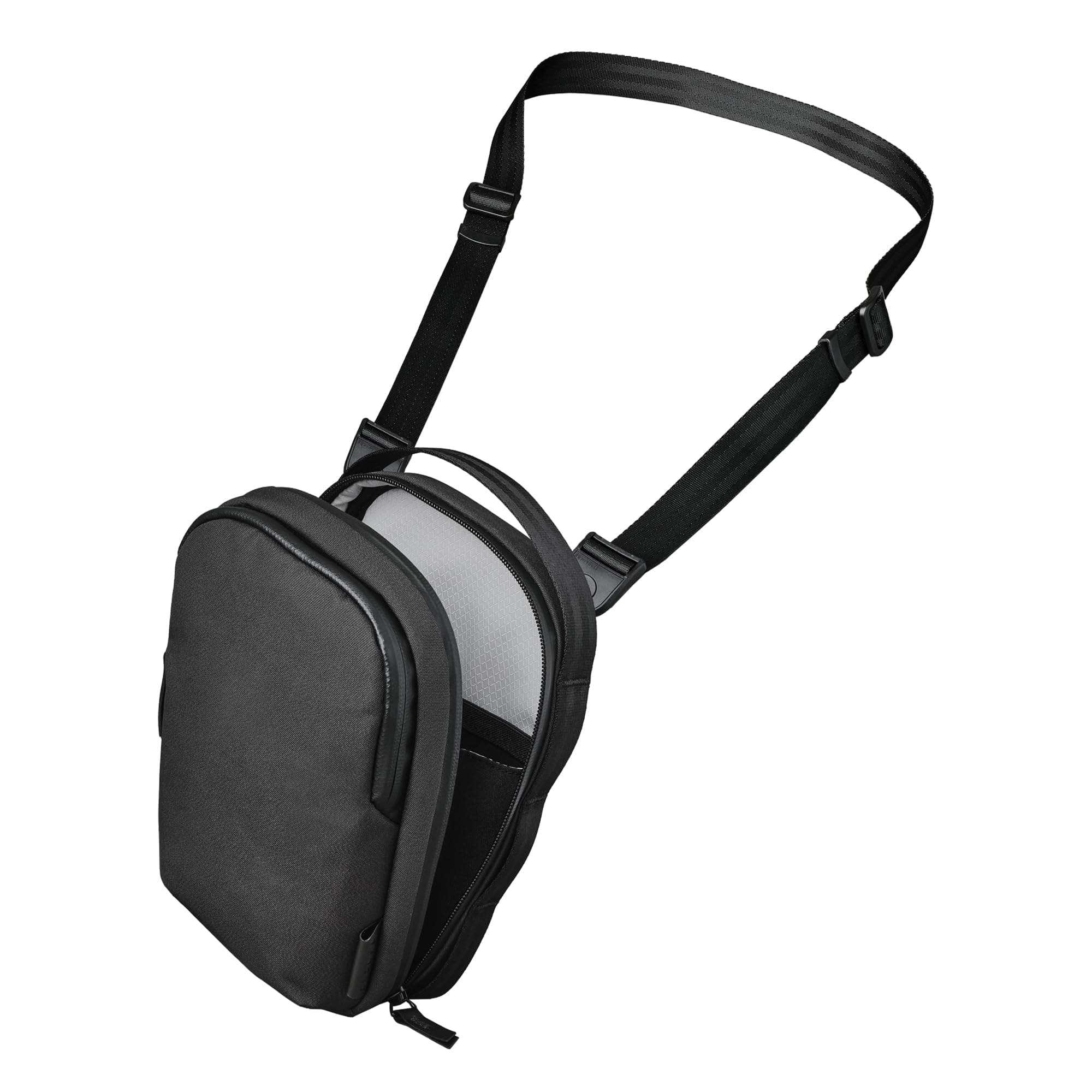 Metro Sling V2, RFID Blocking Small Crossbody Sling Bag & Handle Carry Bag, Adjustable & Detachable Shoulder Strap Bag