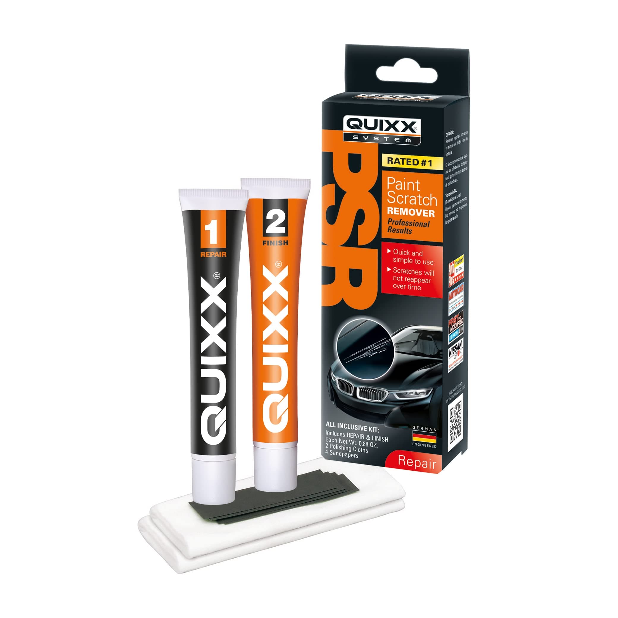 Quixx Car Paint Scratch Repair/Removal System - Quality @ Its Best.