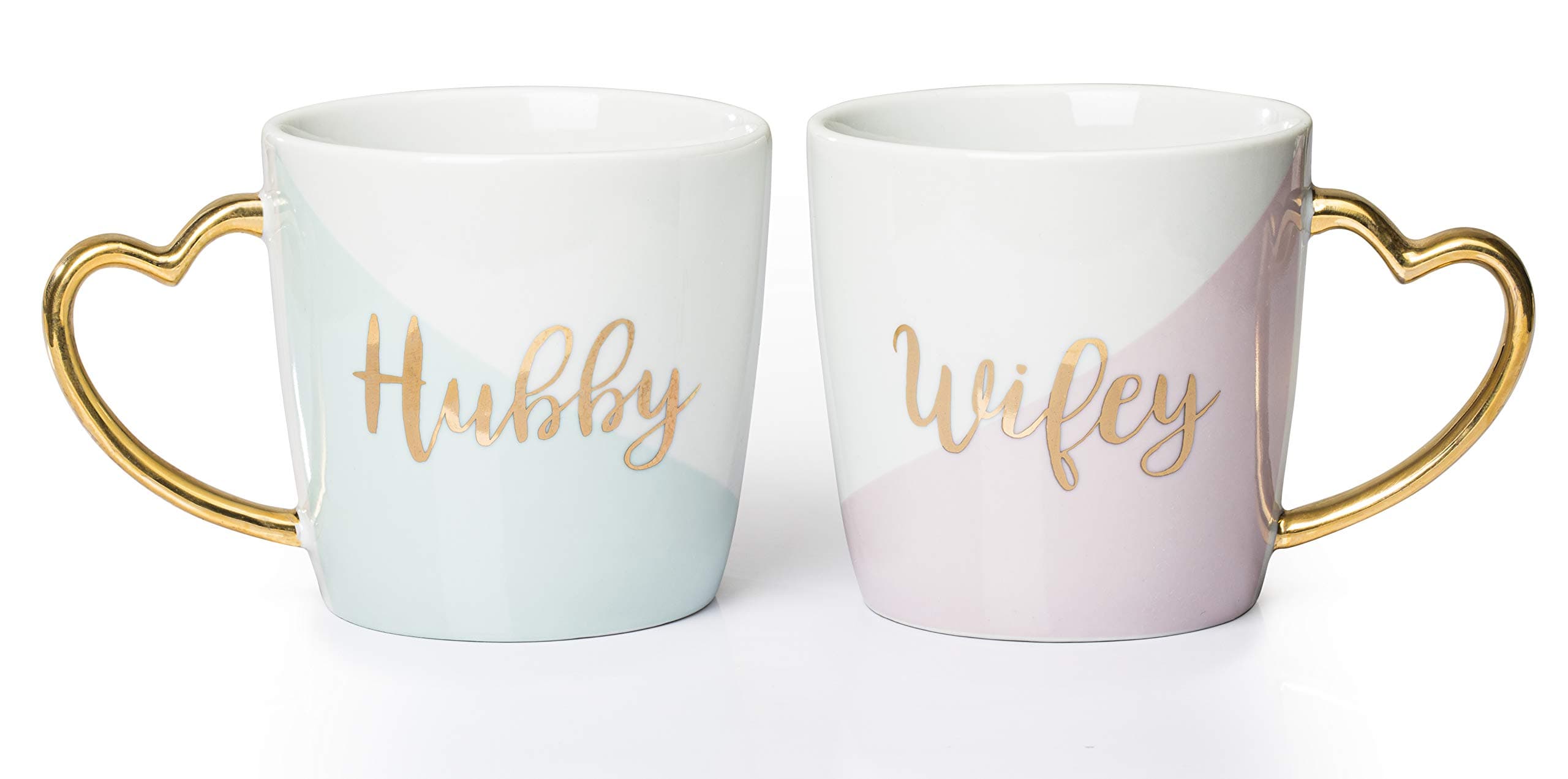 Waterside Fine China 2 Piece Wedding Mug Set