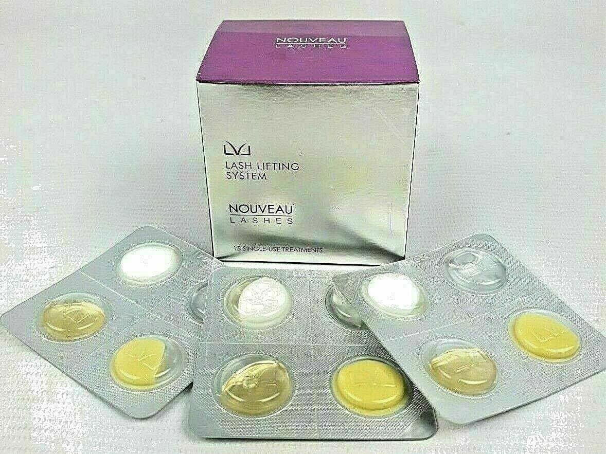 LVL Lash Lifting System - 15 Single Use Treatments with 4 pearls