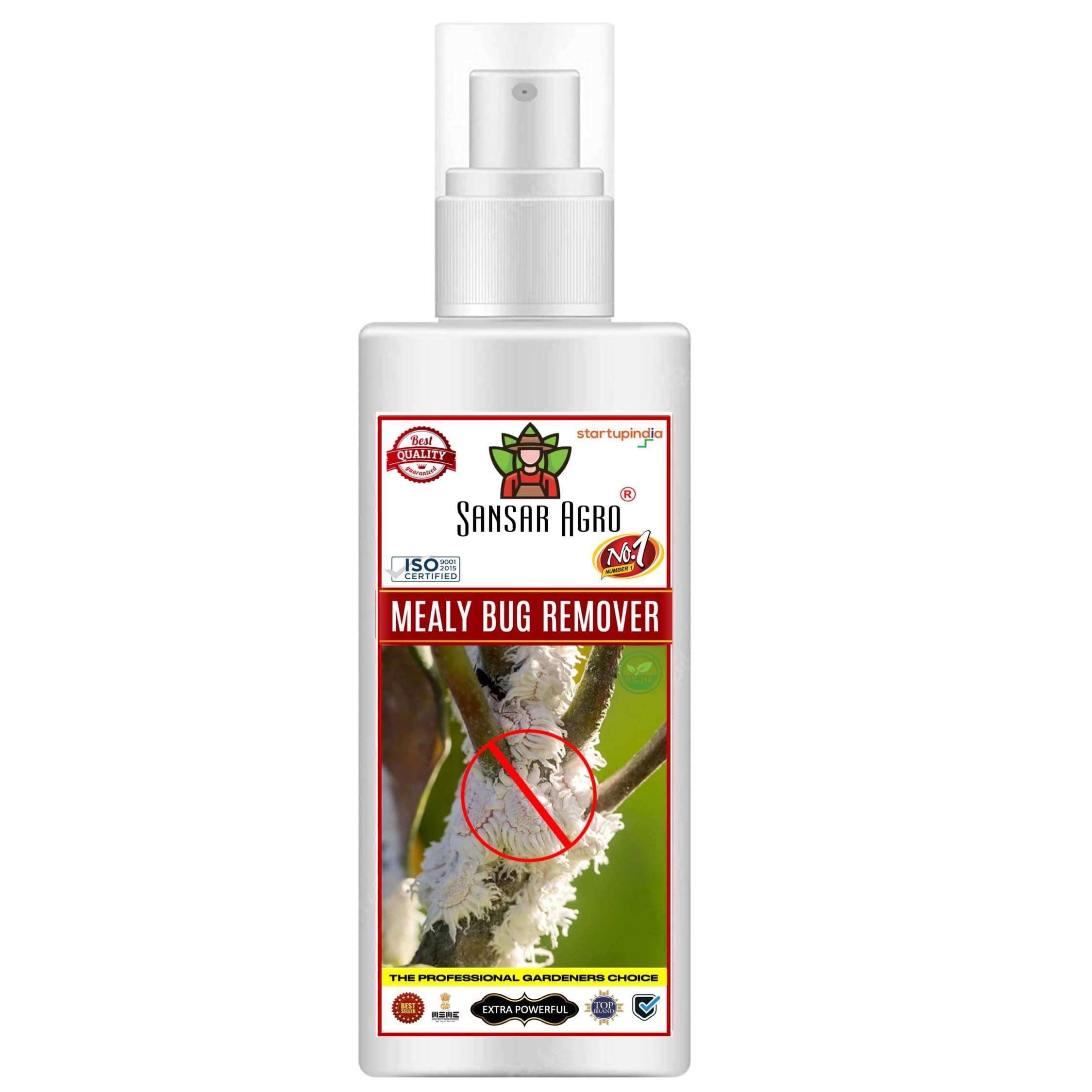 Sansar Agro® Mealy Bug Remover Spray, Premium Essential Liquid Spray For Complete Removal Of Mealy Bugs From Plants (500 Ml)