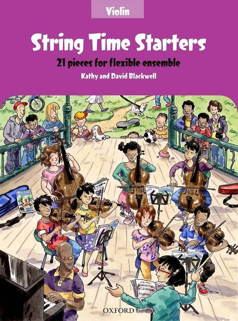 String Time Starters Violin book 21 pieces for flexible ensemble