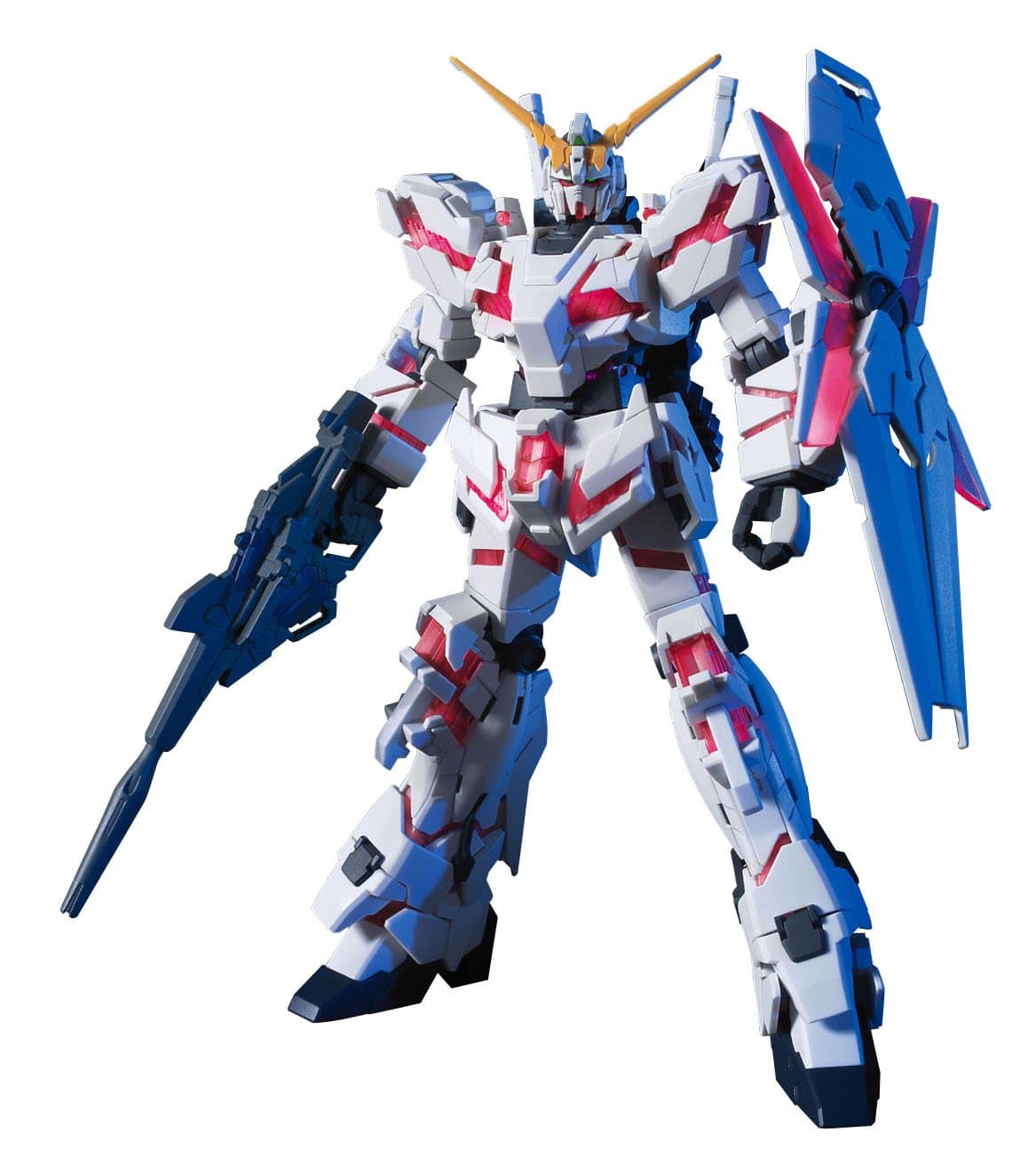 Bandai Hobby - Gundam UC - #100 Unicorn Gundam (Destroy Mode), Bandai Spirits HGUC 1/144 Model Kit