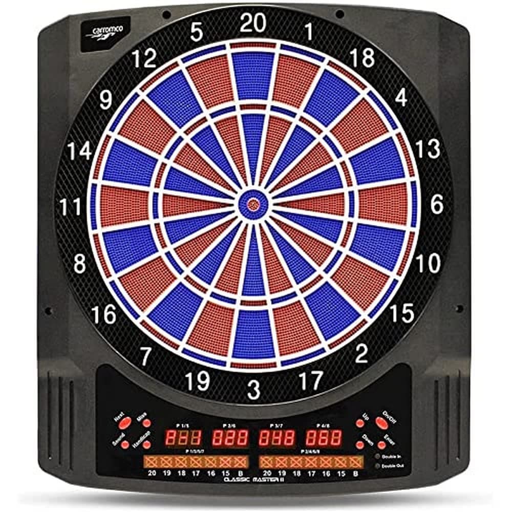 Carromco92656 Classic Master II Adult Unisex Electronic Target, Black, 45 x 51 x 4.2 cm