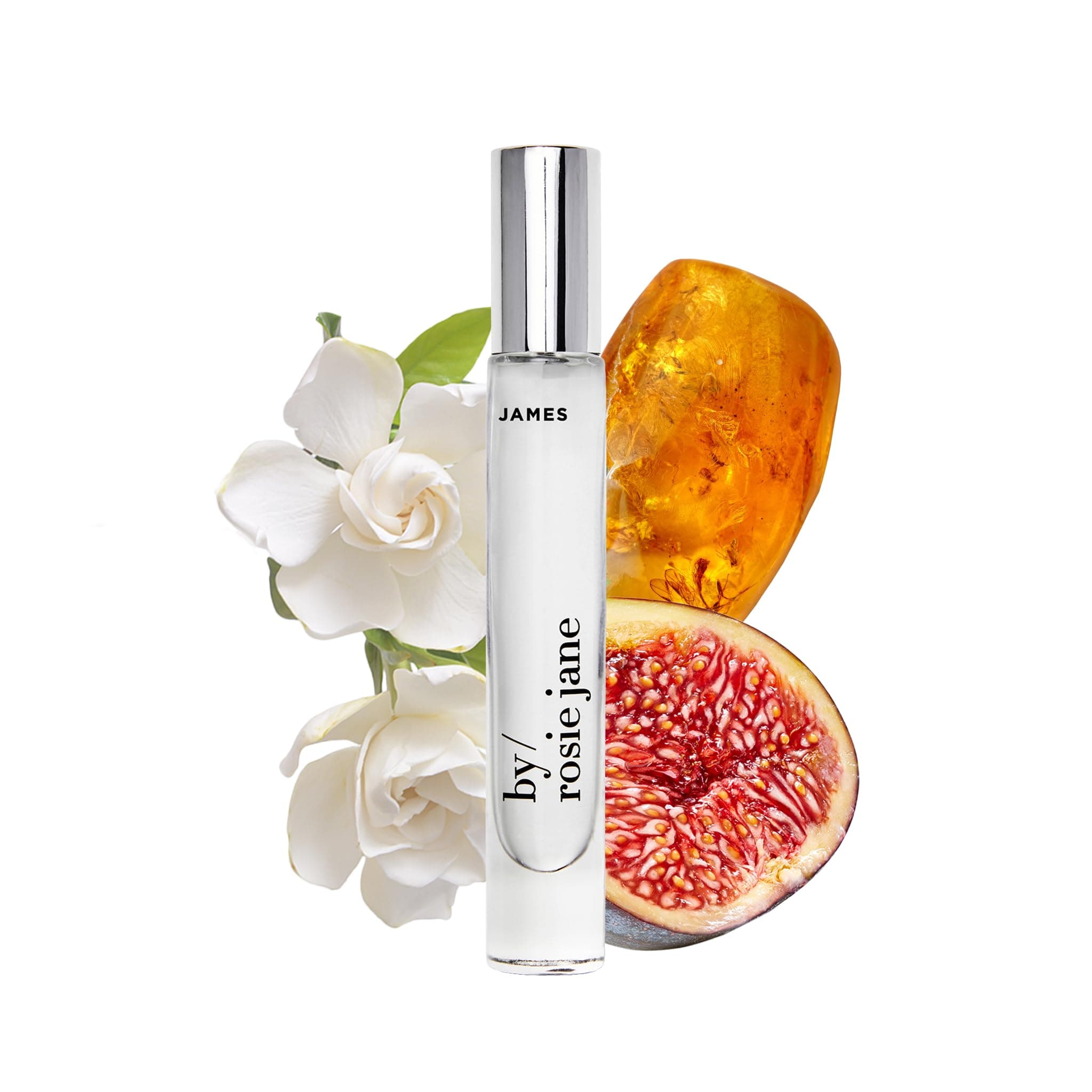 Eau De Parfum Travel Spray (James) - Clean Perfume for Women - Essential Oil Mist with Notes of Fig, Amber & Gardenia - Women's Fragrances (7.5ml)