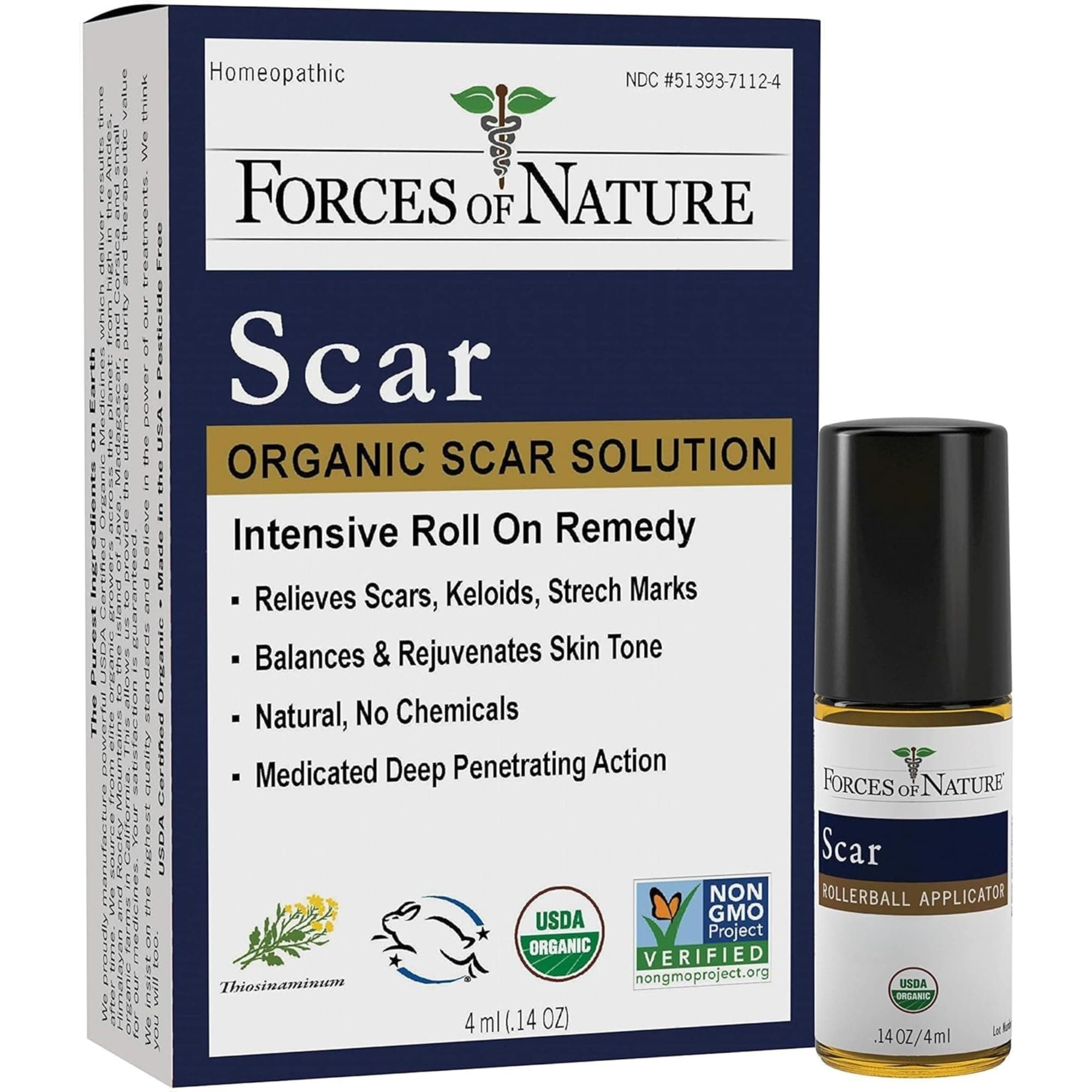 Forces Of Nature Scar Control Rollerball, 4 ml