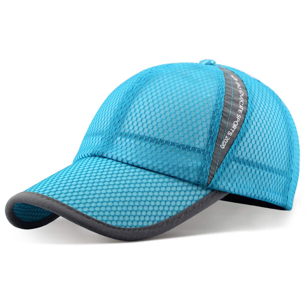 ELLEWIN Summer Baseball Cap Quick Dry Cooling Sun Hats Flexfit Sports Caps Mesh Hat for Golf Cycling Running Fishing Outdoor Research