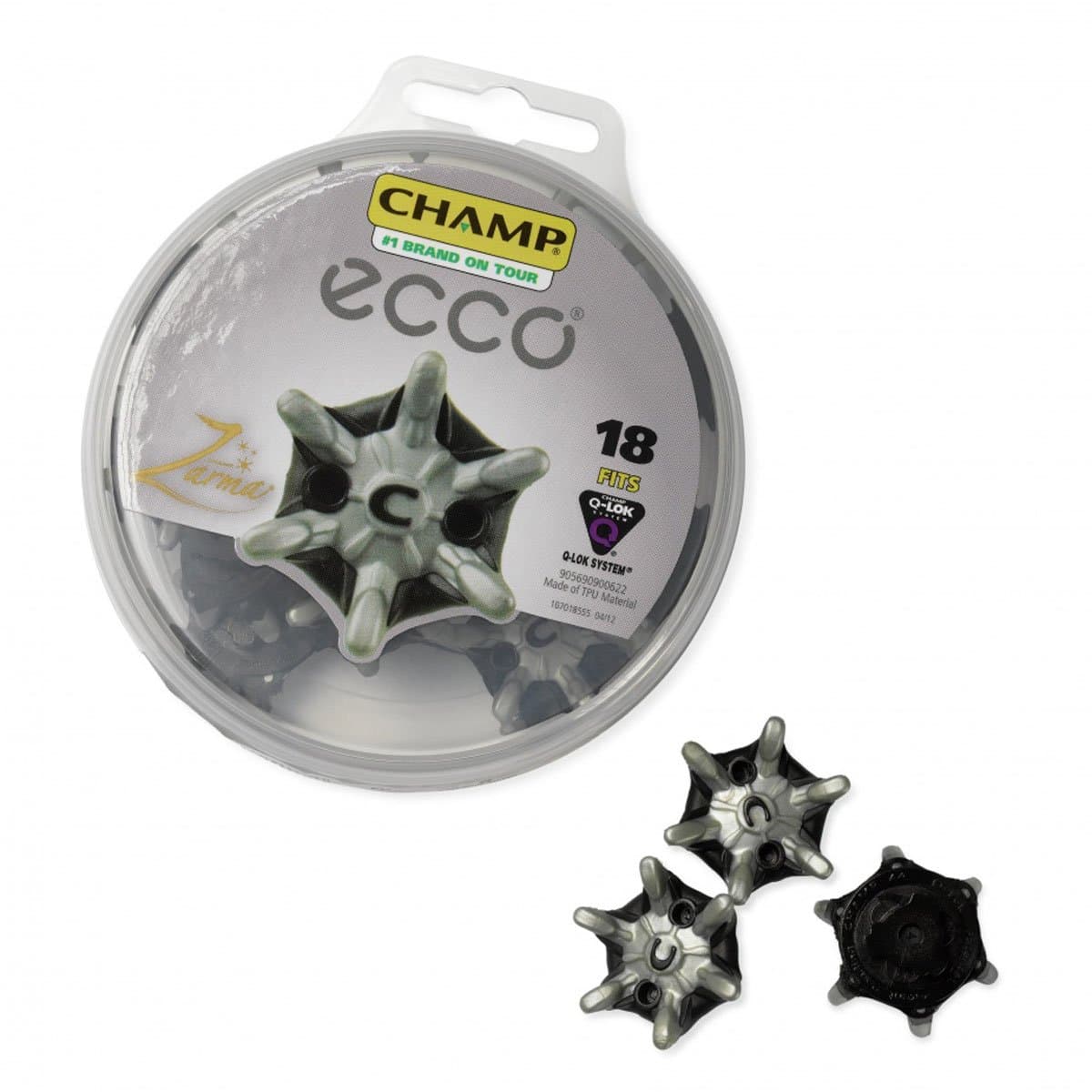 Ecco Zarma Golf Shoe Spikes Q-LOK fitting 18 pack