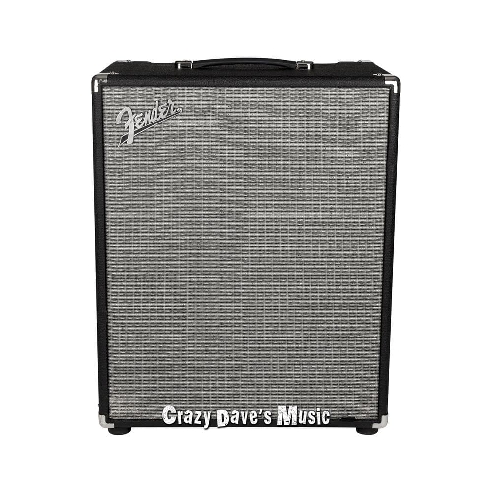 Fender Rumble 500 V3 Bass Amp for Bass Guitar, 500 Watts, with 2-Year Warranty 2x10 Inch Eminence Speakers with Compression Horn, Overdrive Circuit, Tone Voicing, Effects Loop and Direct XLR Output