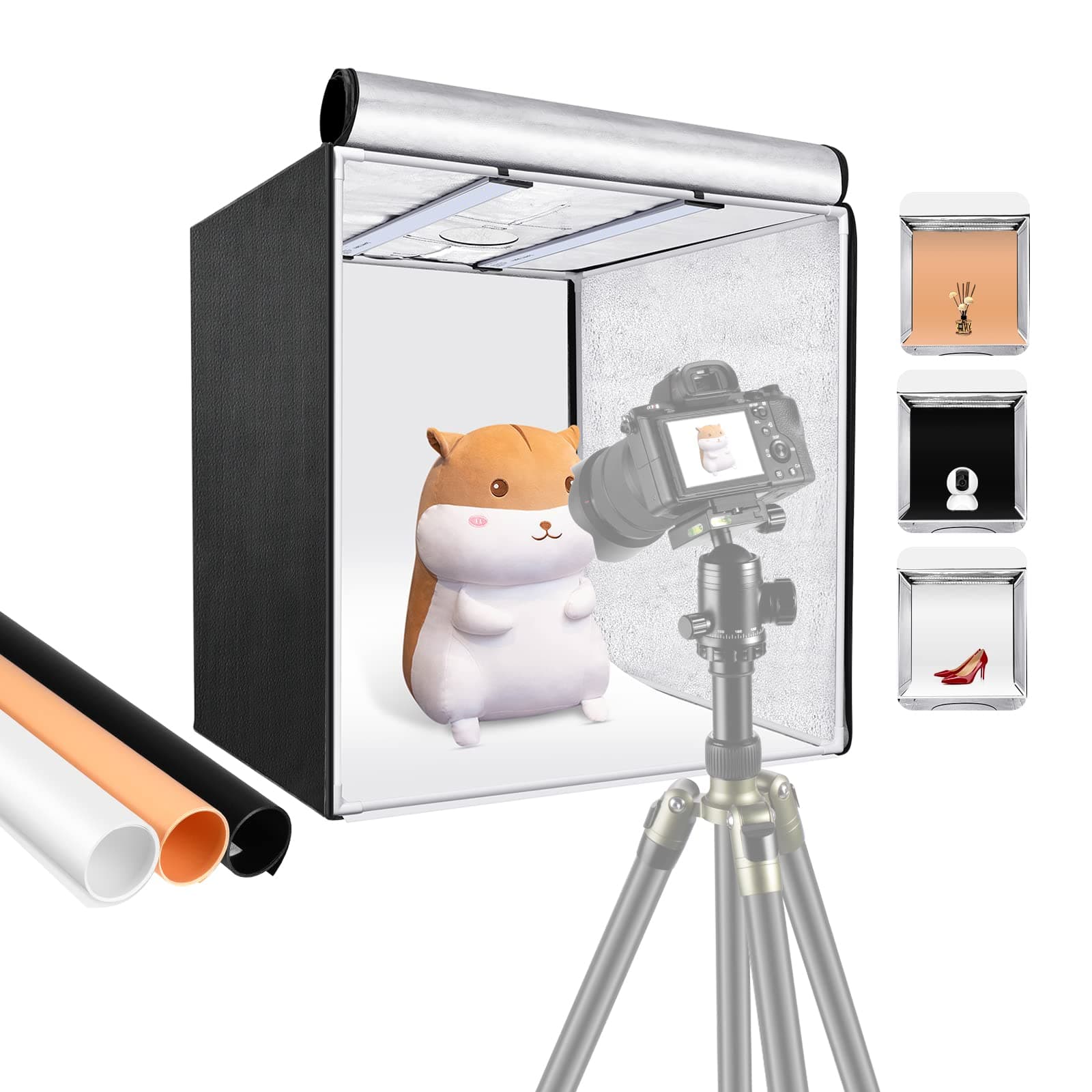 Neewer Professional Photo Light Box Adjustable Brightness Studio Photography Lighting Shooting Tent