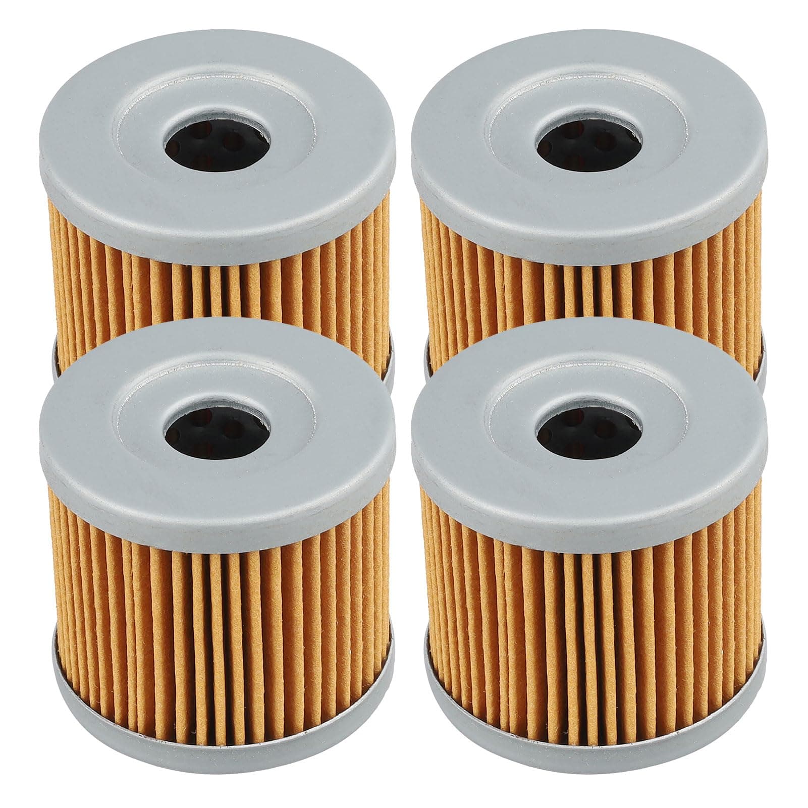 Yerbay 139 Oil Filter for SUZUKI DRZ400 2000-2017 LTZ400 QuadSport 2003-2016 LTR450 QuadRacer for ARCTIC CAT DVX400 2004-2008 KAWASAKI KFX400 2003-2006 KLX400R KLX400SR 2013 Pack of 4