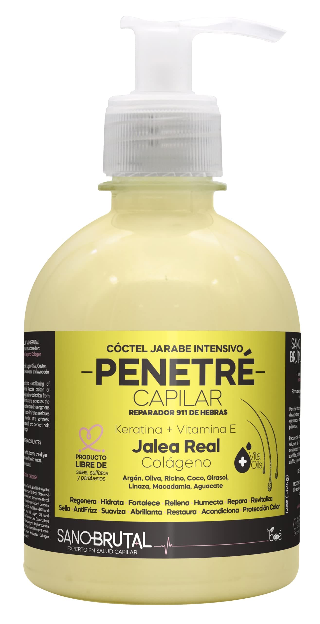 Boe Jalea Penetre Capilar Regenerador Estimulante 350ml