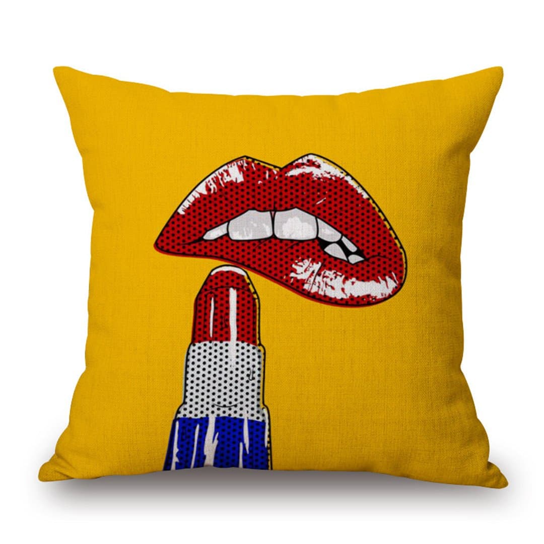 Spbridal Pop Art Throw Pillow Case Decorative Cushion Cover (M)