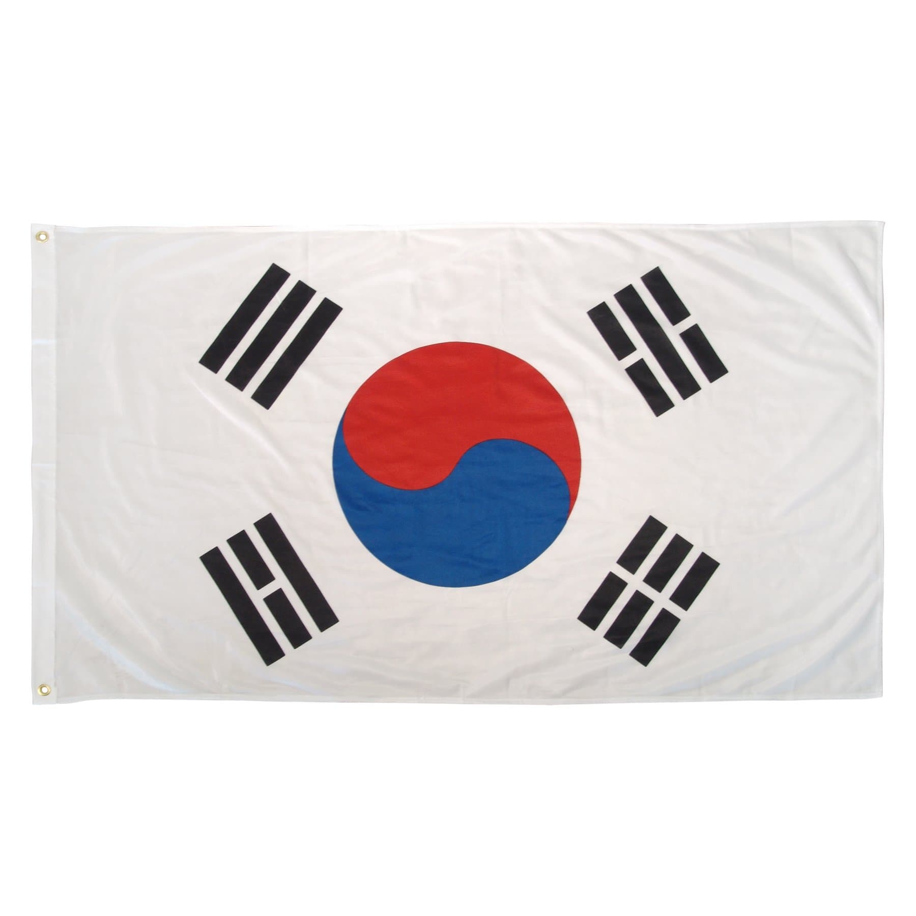 US Flag Store Superknit Polyester South Korea Flag, 3 by 5-Feet