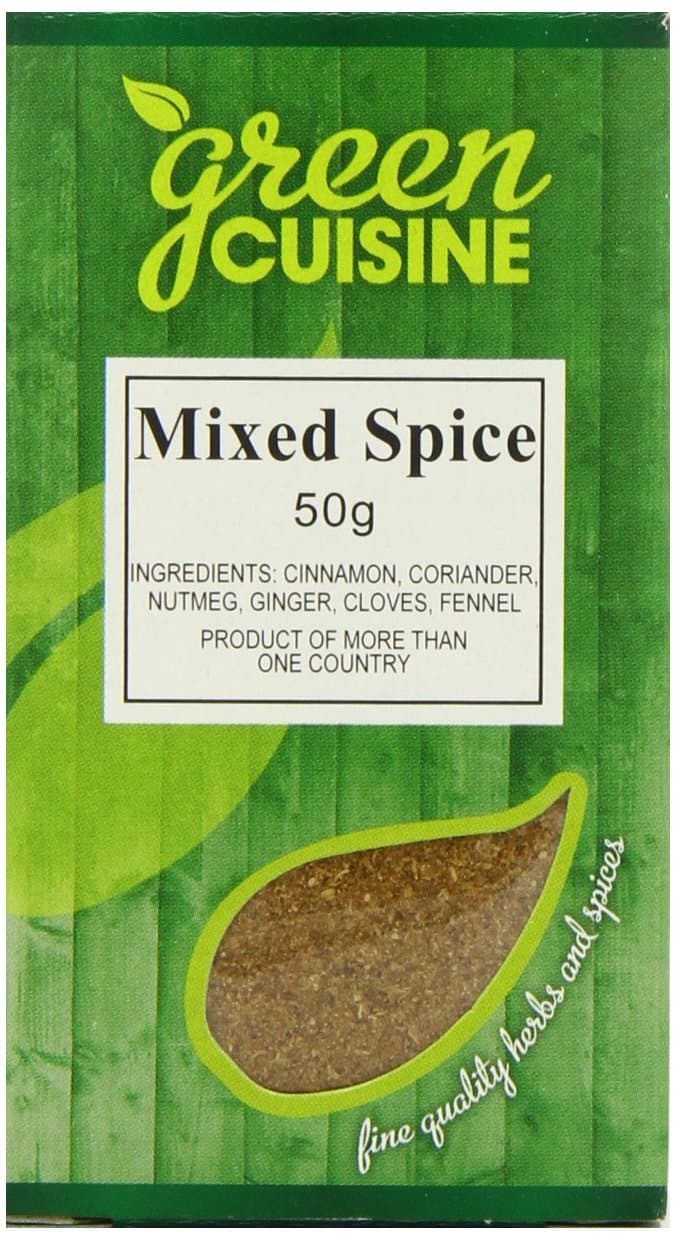 Green Cuisine Mixed Spice 50 g (Pack of 6)