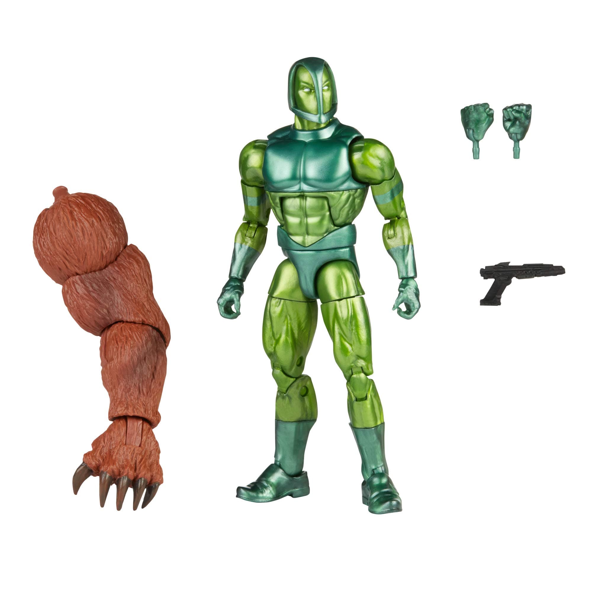 Hasbro Marvel Legends Series 6-inch Vault Guardsman Action Figure Toy, Includes 3 Accessories and Build-A-Figure Part, Premium Design and Articulation