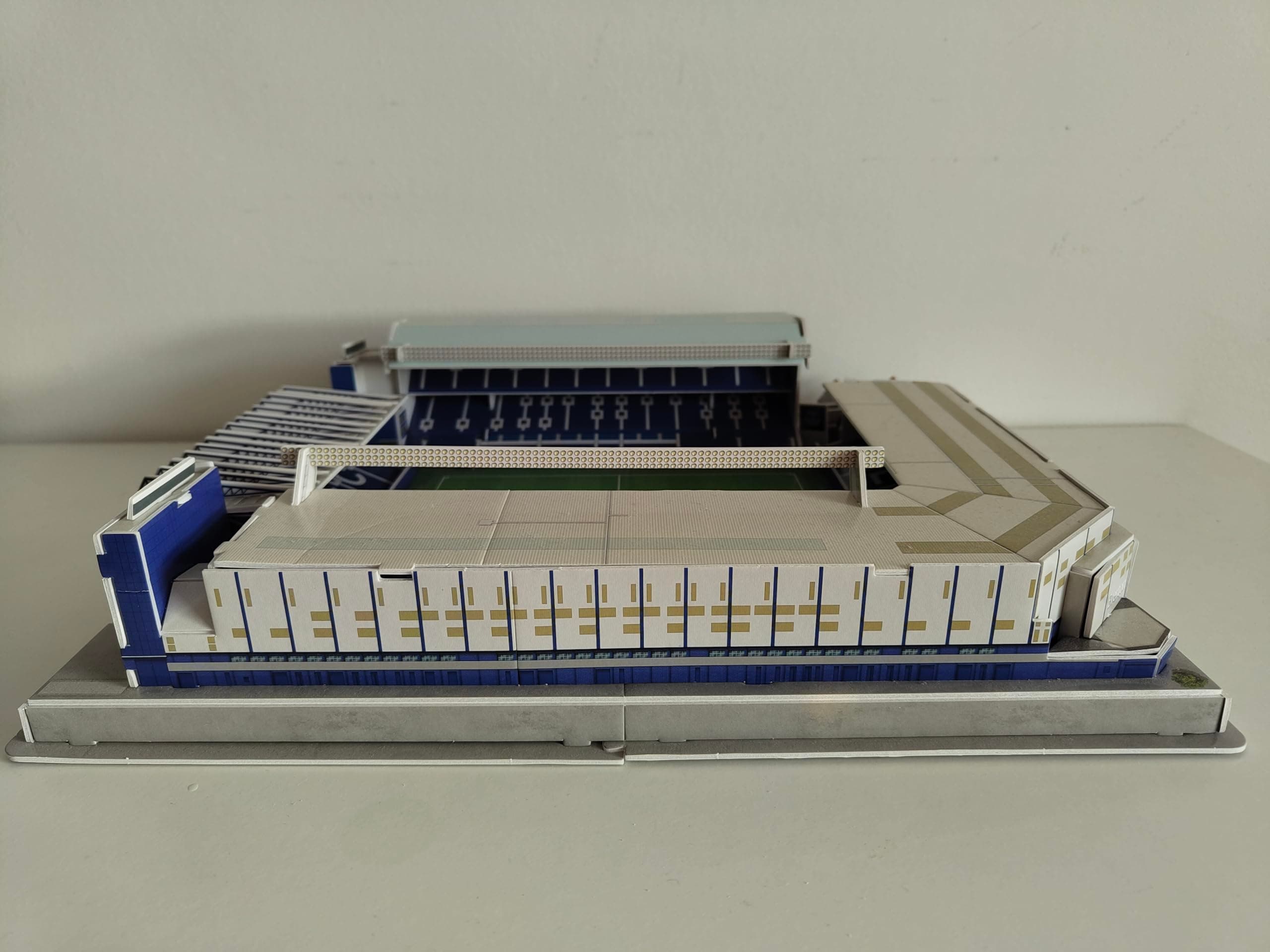 Paper football stadium puzzle