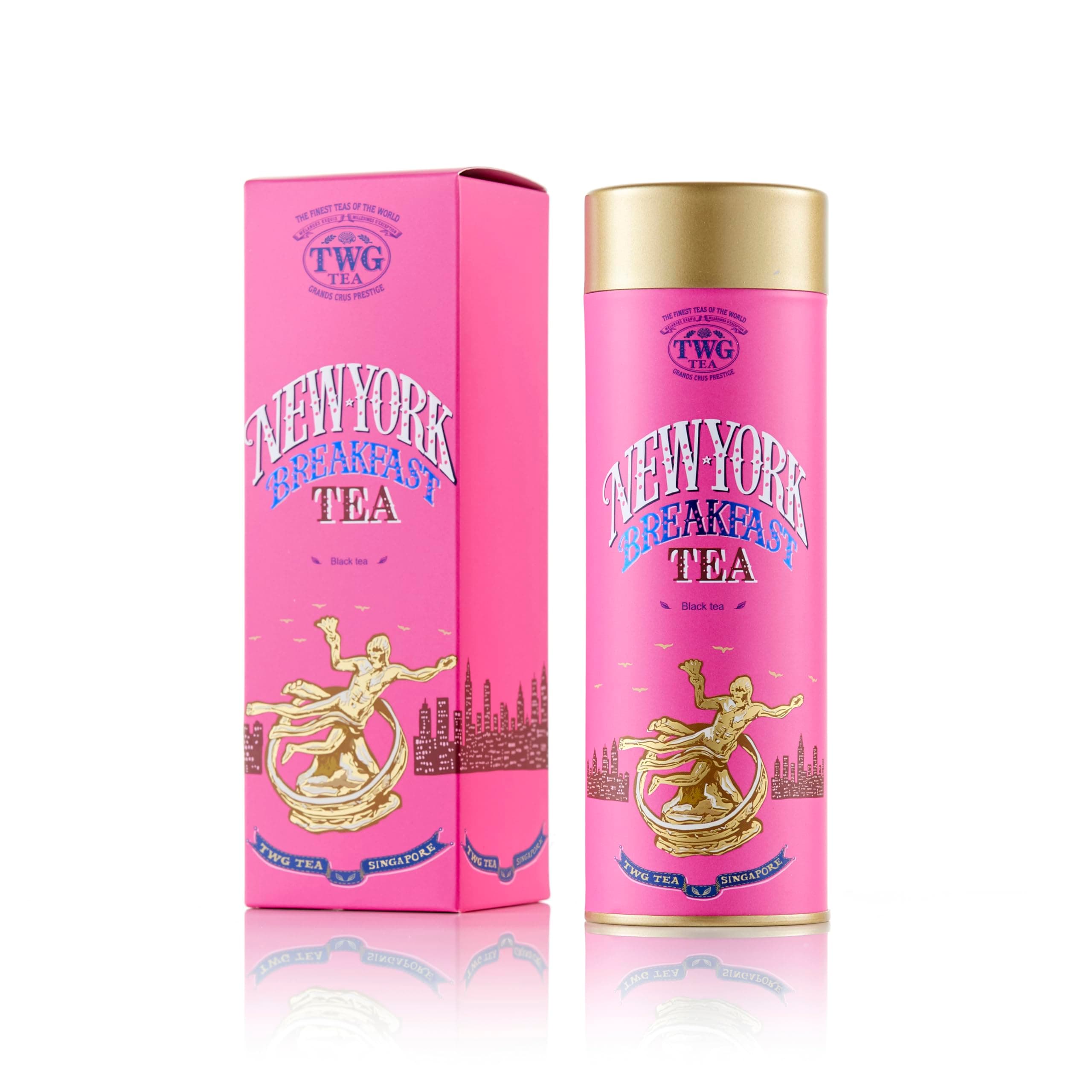 TWG Tea オートクチュール缶 [正規輸入品] (New York Breakfast Tea, 茶葉100g入り)