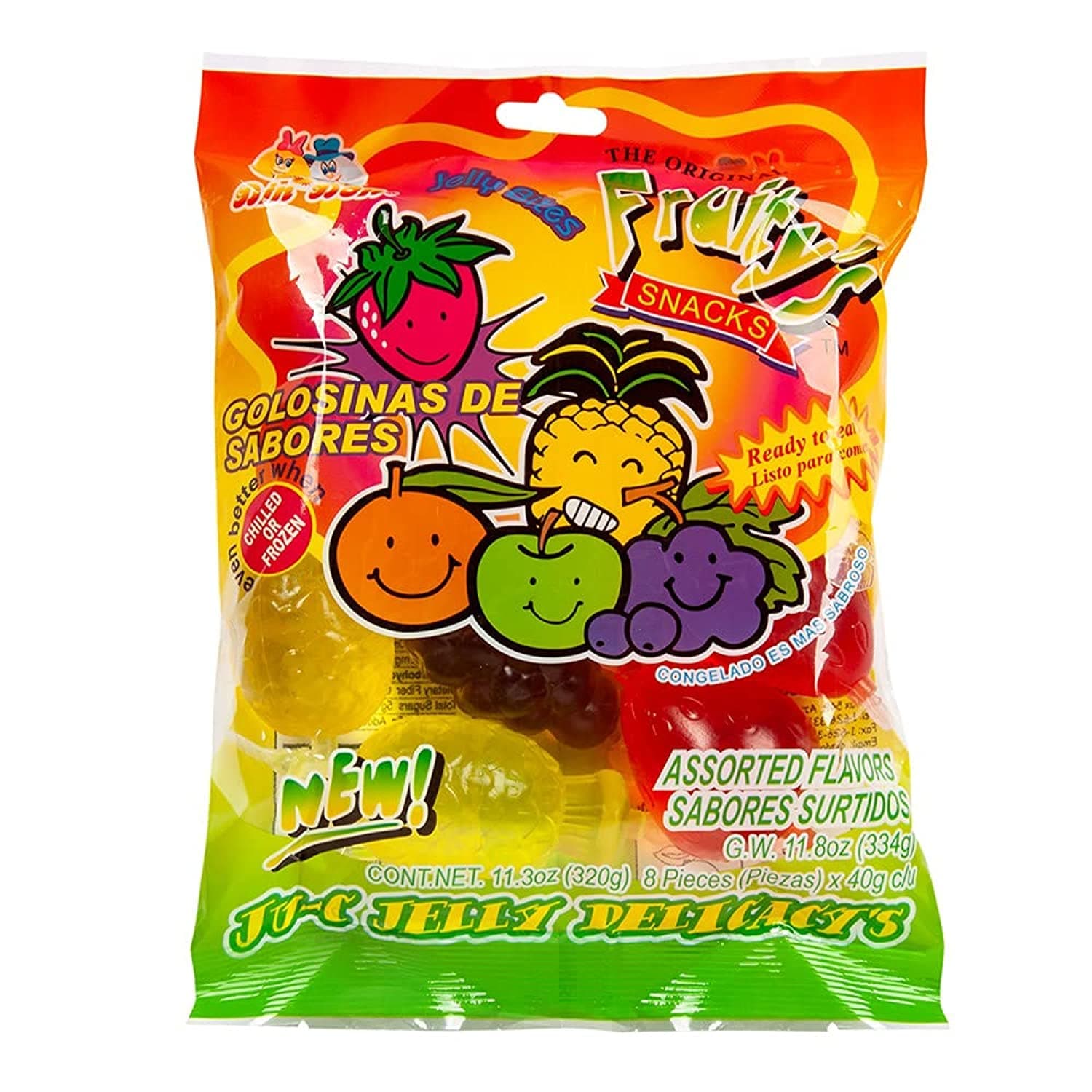 JU-C Jelly TikTok Candy 12.6oz (360g), 9 pieces X 40g
