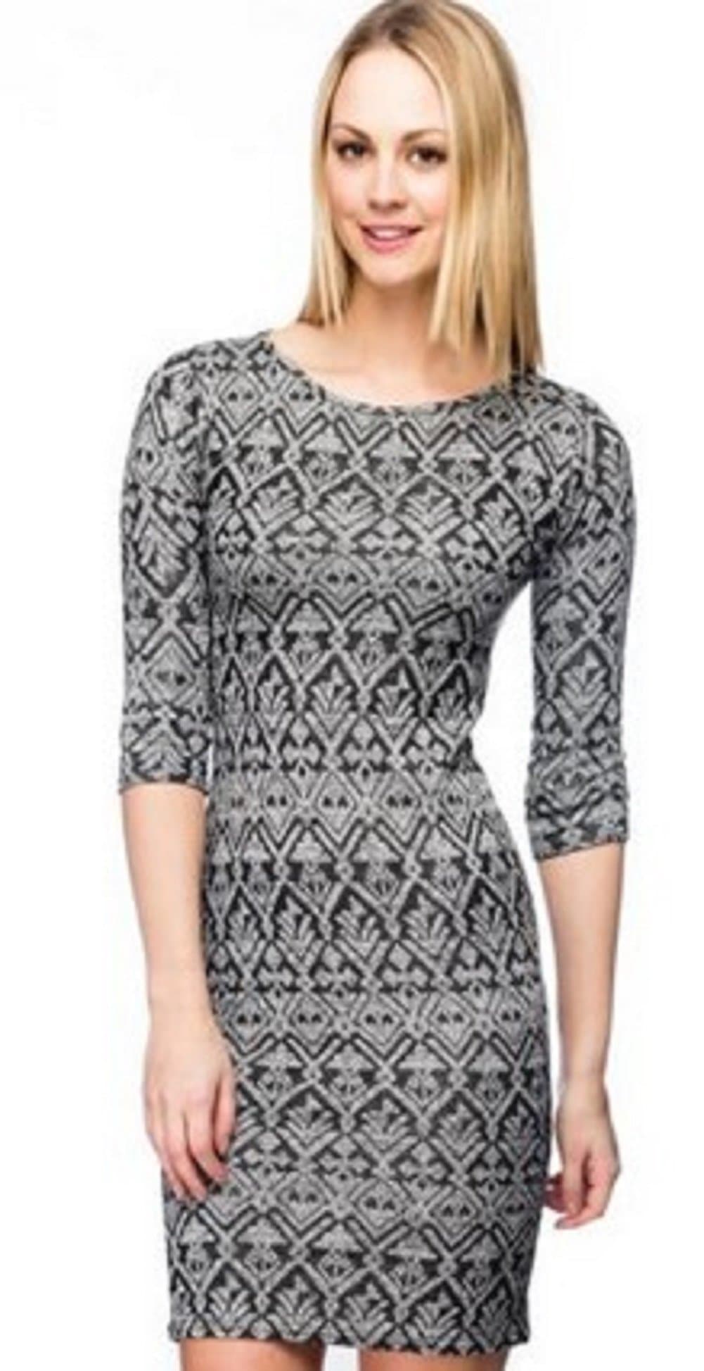 Women's Pattern Midi Dress